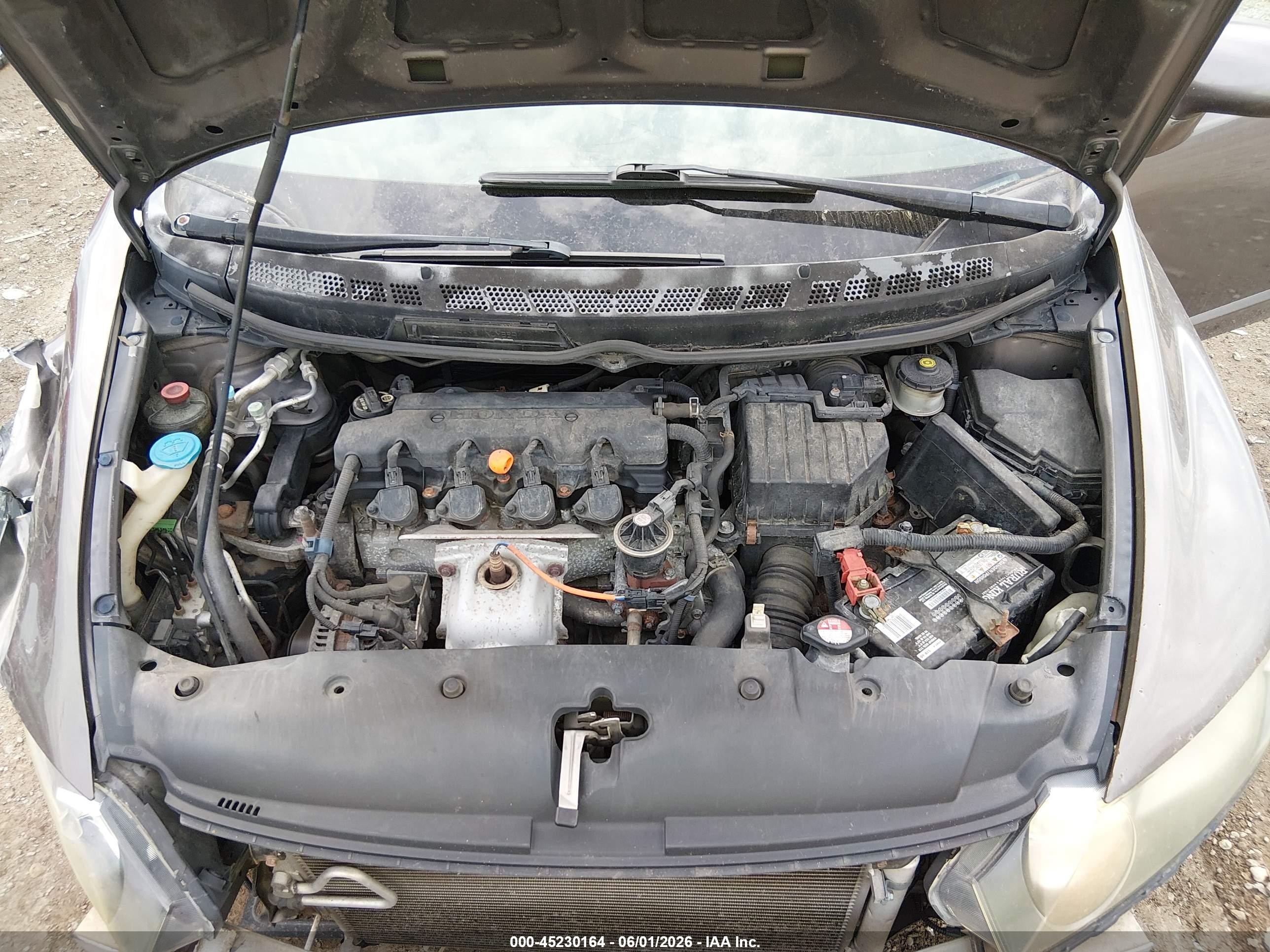 2011 Honda Civic Lx Gray vin: 19XFA1F5XBE048664
