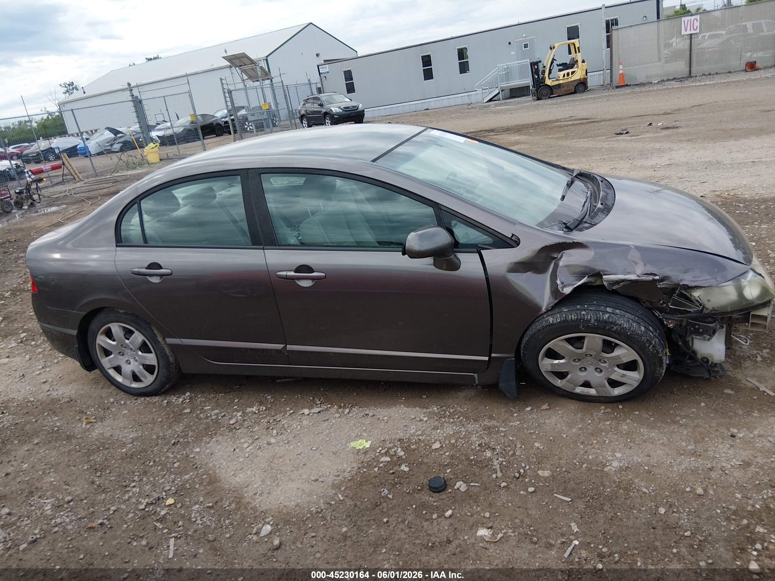 2011 Honda Civic Lx Gray vin: 19XFA1F5XBE048664
