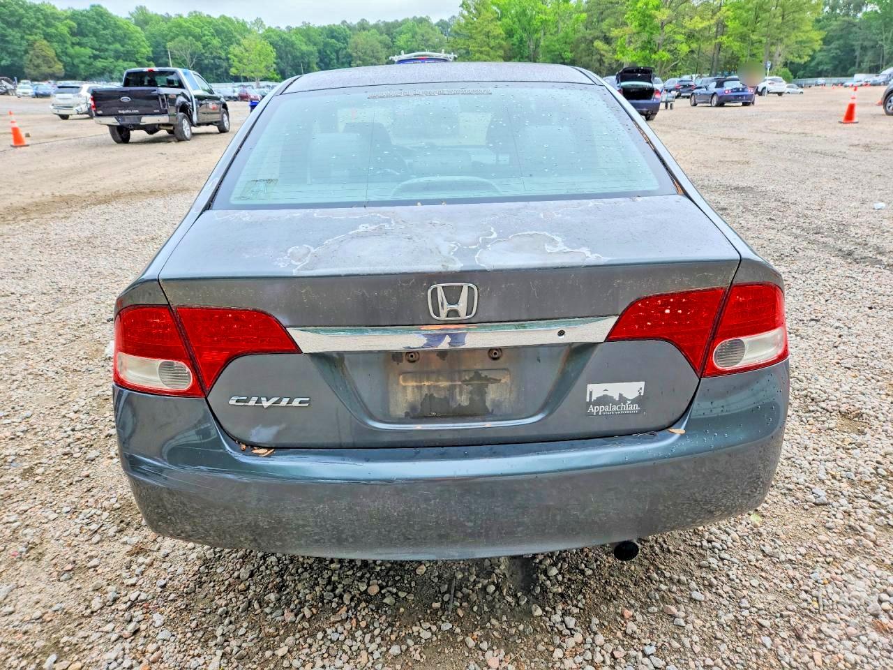 2011 Honda Civic Lx Gray vin: 19XFA1F5XBE049880