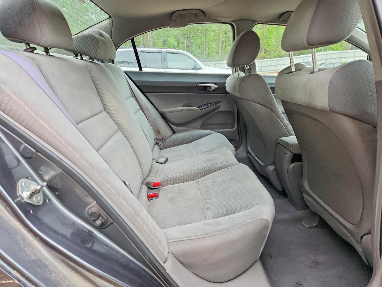 2011 Honda Civic Lx Gray vin: 19XFA1F5XBE049880