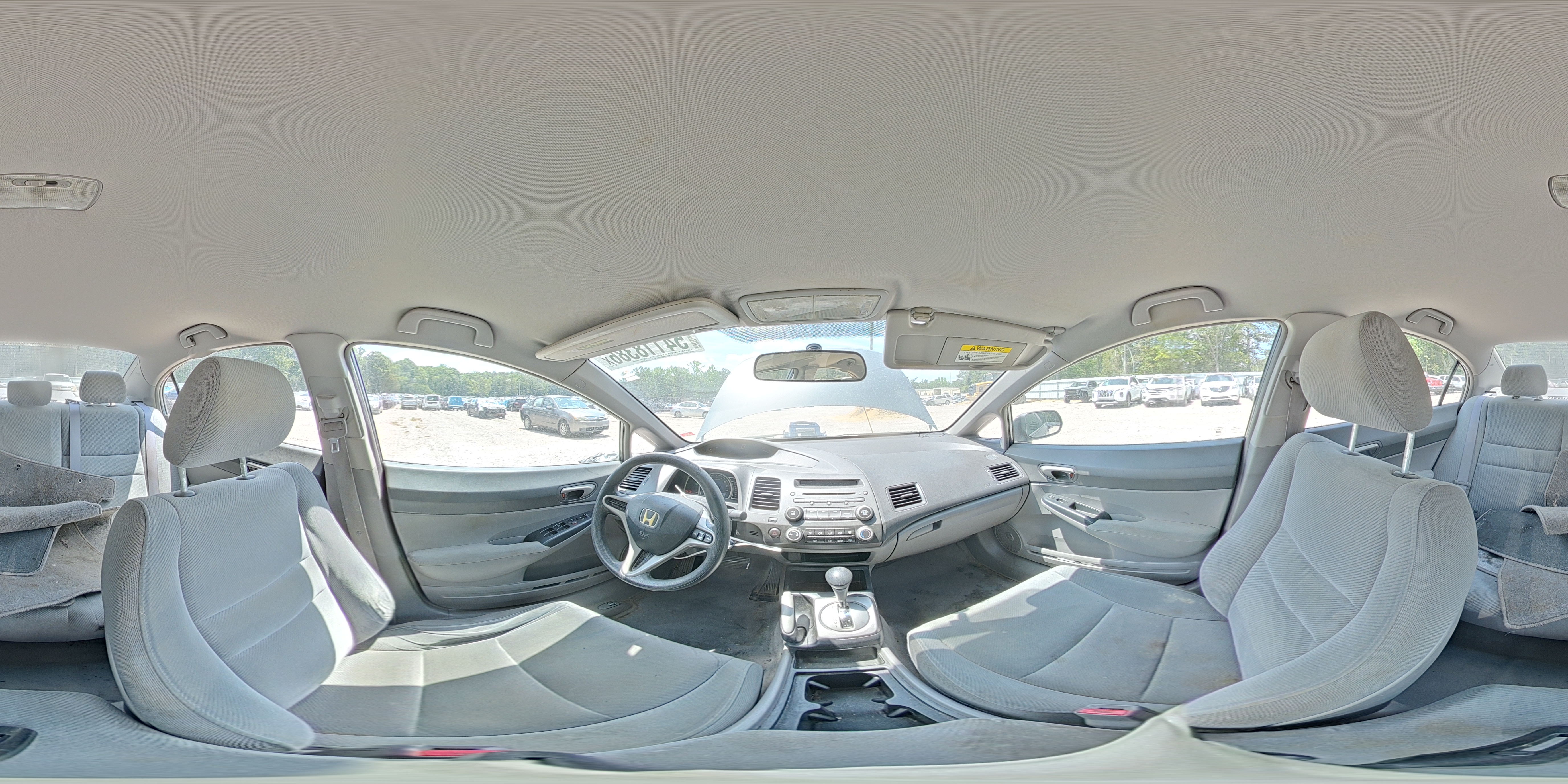 2011 Honda Civic Lx Gray vin: 19XFA1F5XBE049880