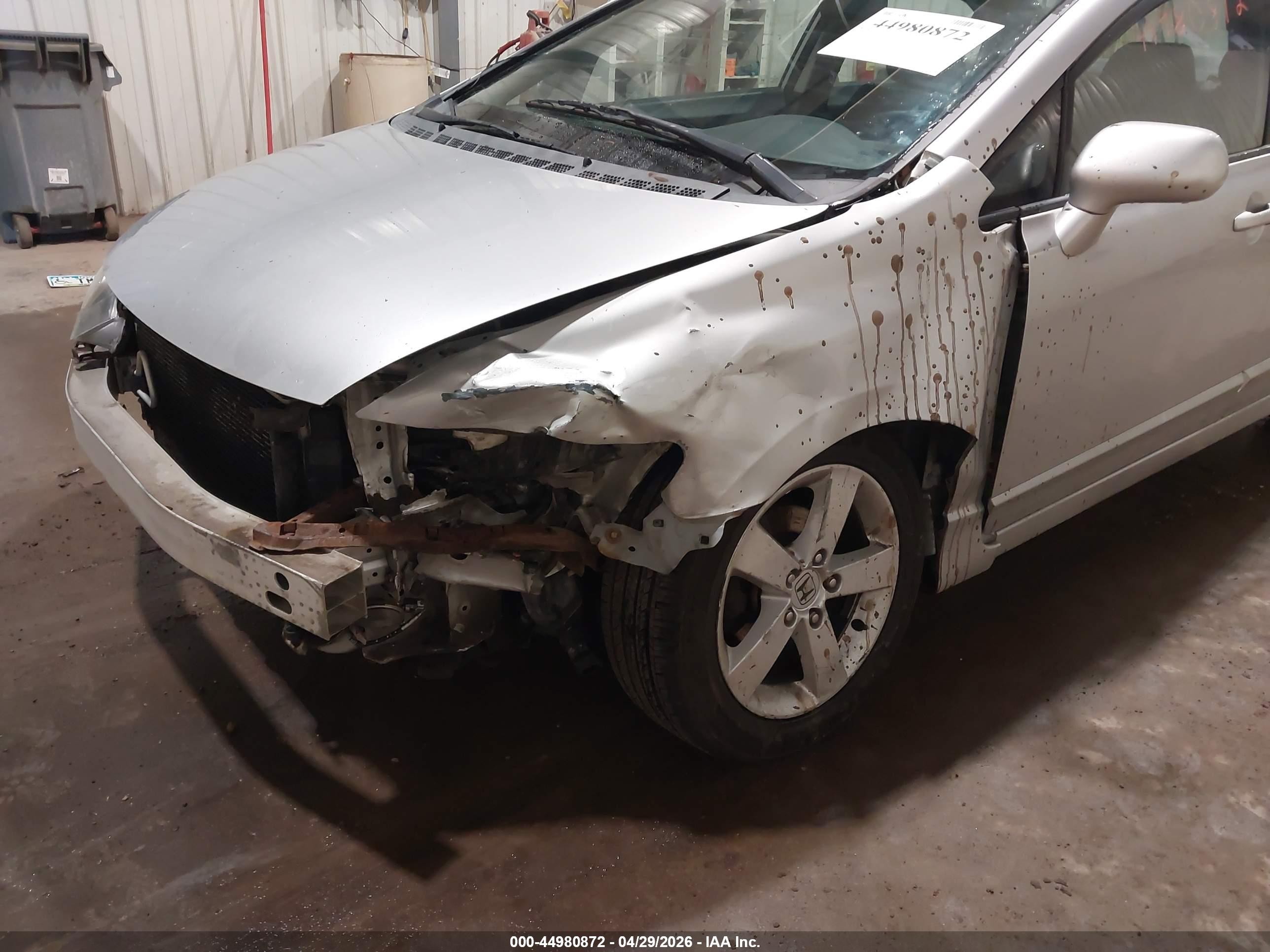 2010 Honda Civic Lx-s Silver vin: 19XFA1F60AE065237