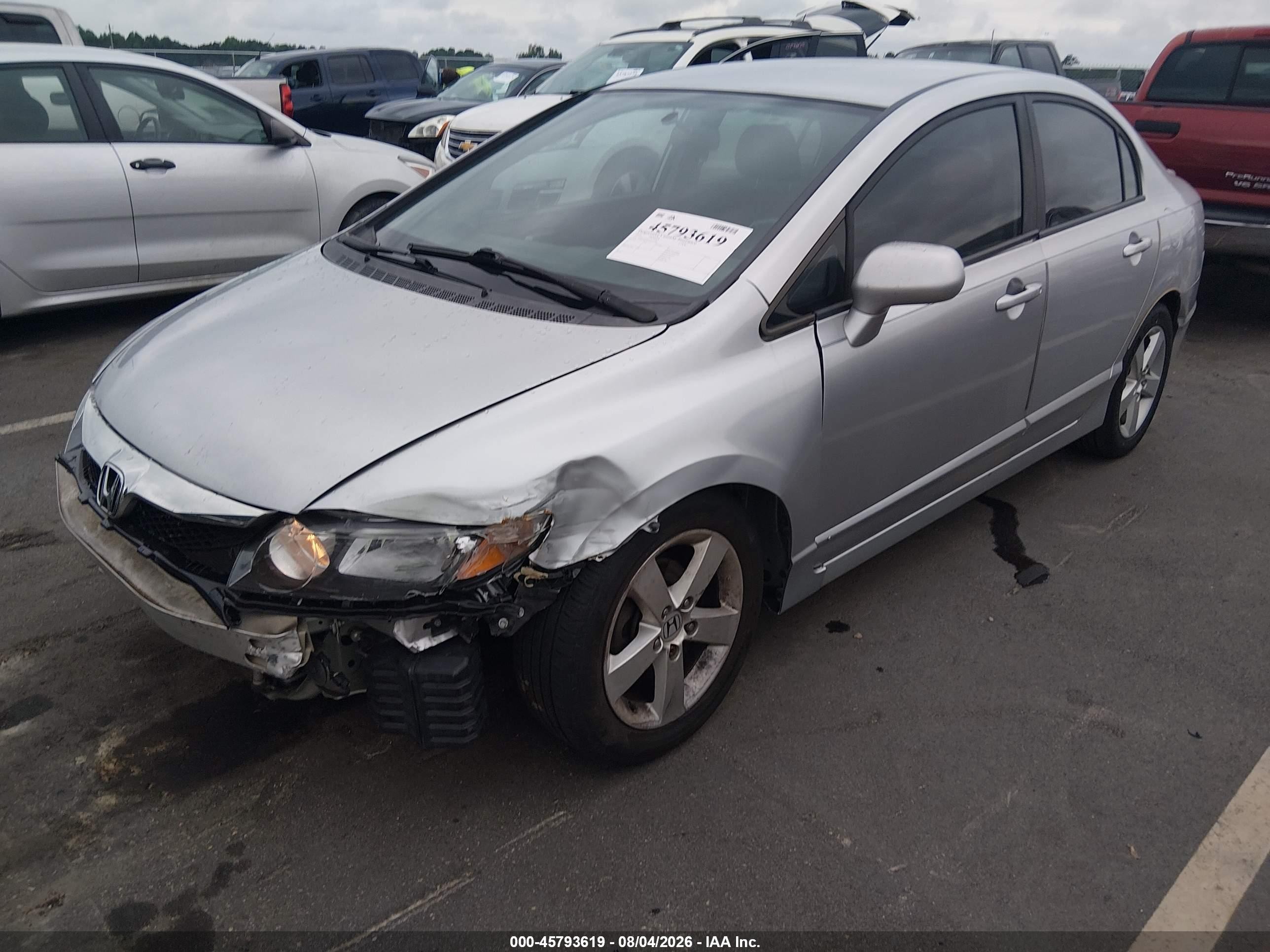 2010 Honda Civic Lx-s Silver vin: 19XFA1F60AE072284
