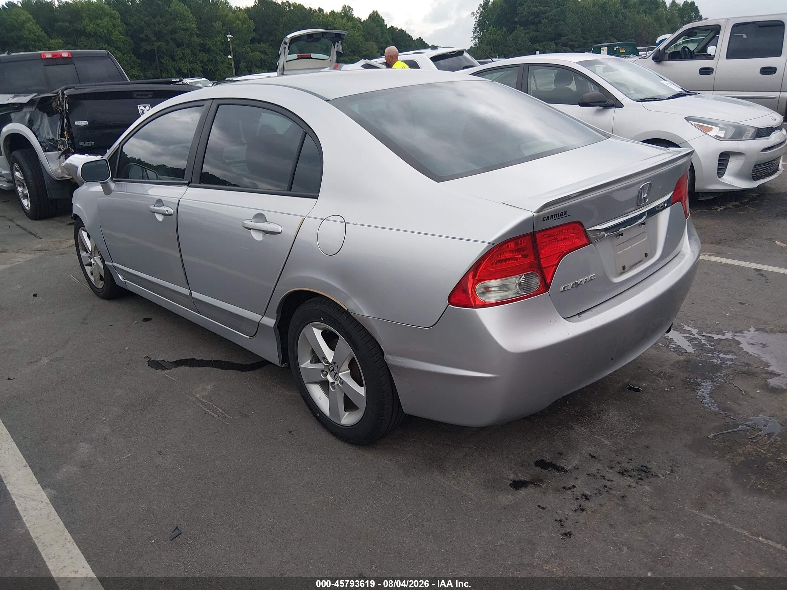2010 Honda Civic Lx-s Silver vin: 19XFA1F60AE072284