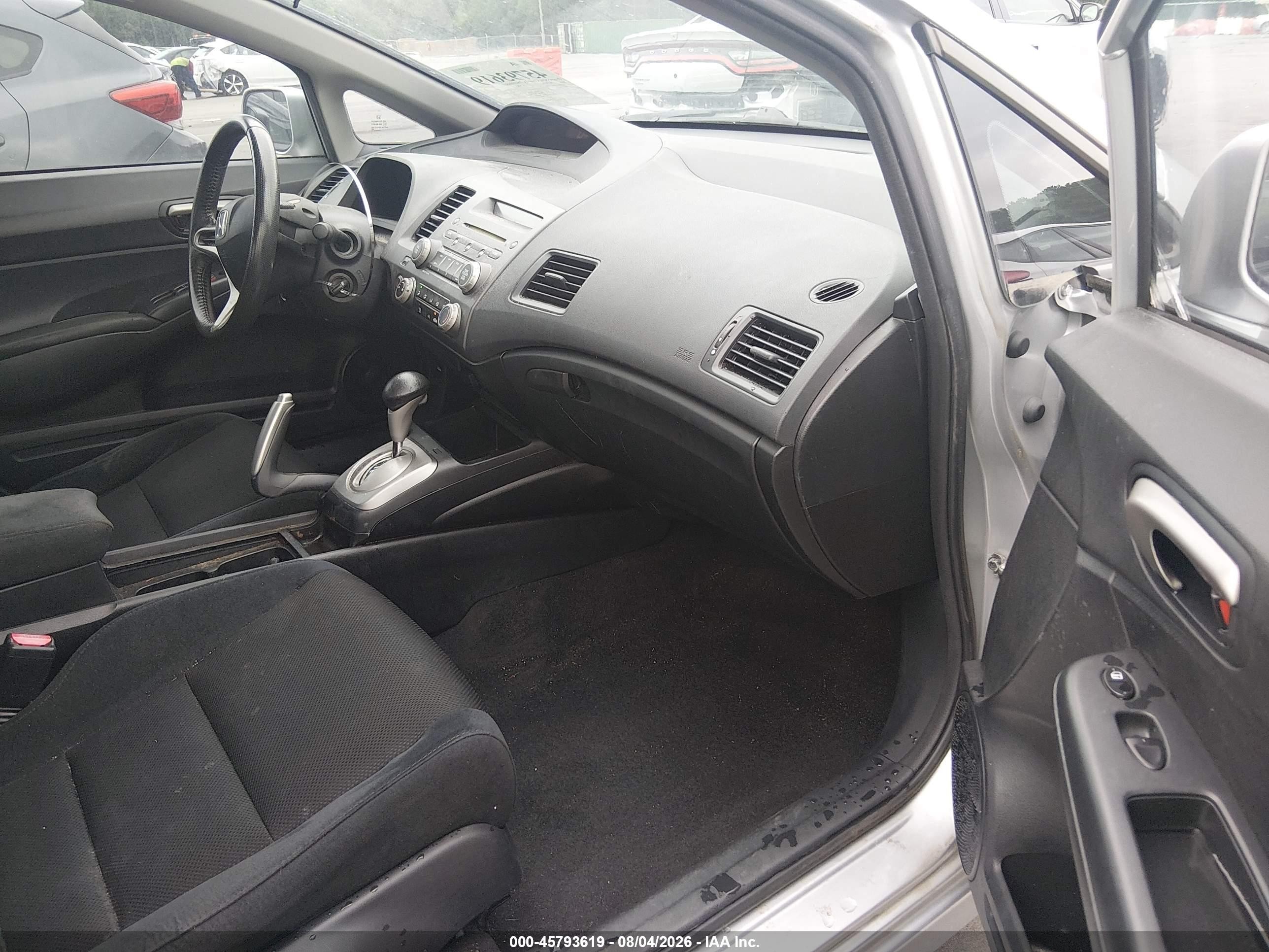 2010 Honda Civic Lx-s Silver vin: 19XFA1F60AE072284