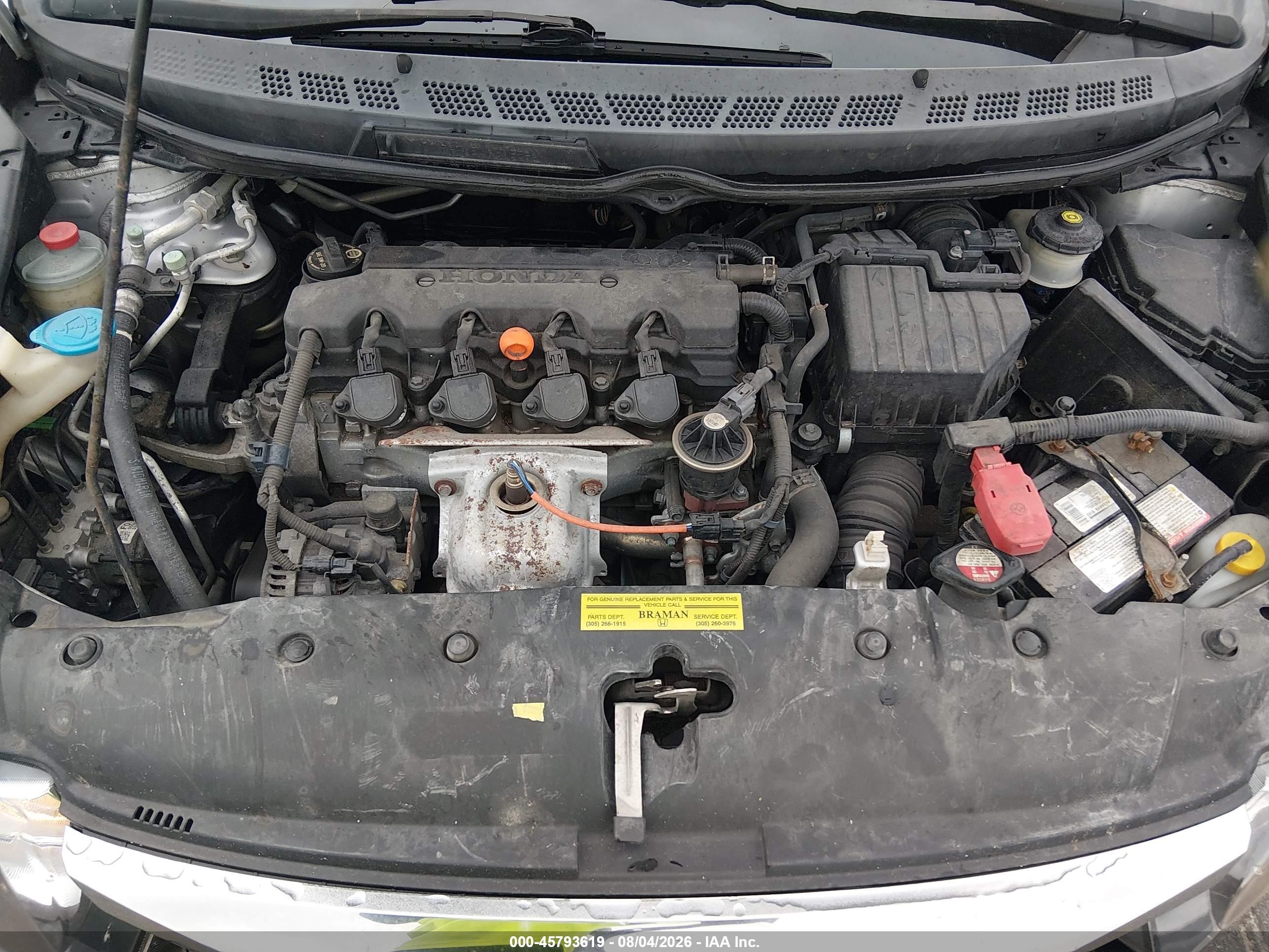 2010 Honda Civic Lx-s Silver vin: 19XFA1F60AE072284