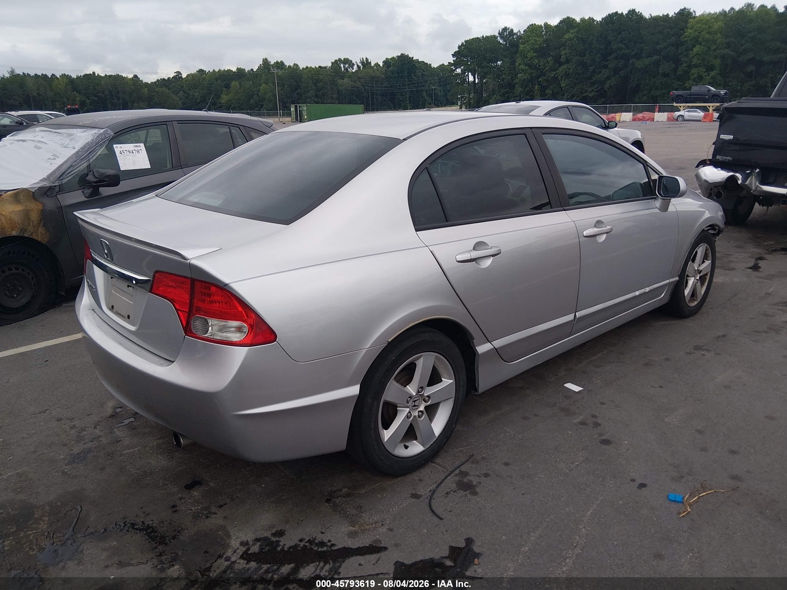 2010 Honda Civic Lx-s Silver vin: 19XFA1F60AE072284