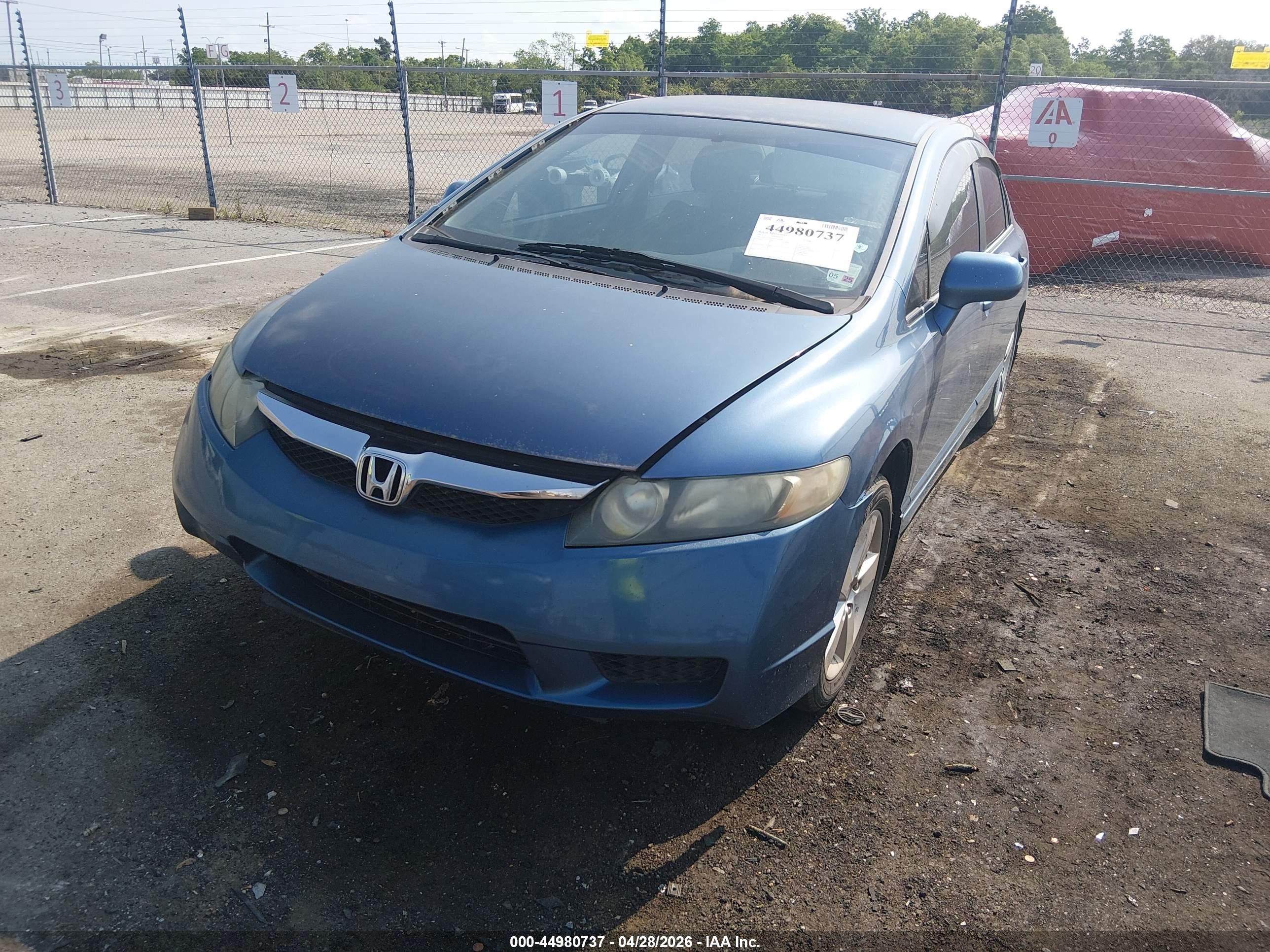 2011 Honda Civic Lx-s Синий vin: 19XFA1F60BE003886