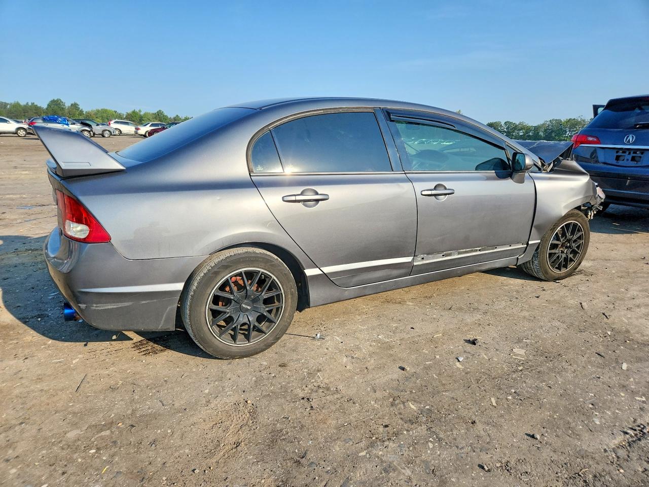 2011 Honda Civic Lx Серый vin: 19XFA1F60BE009610