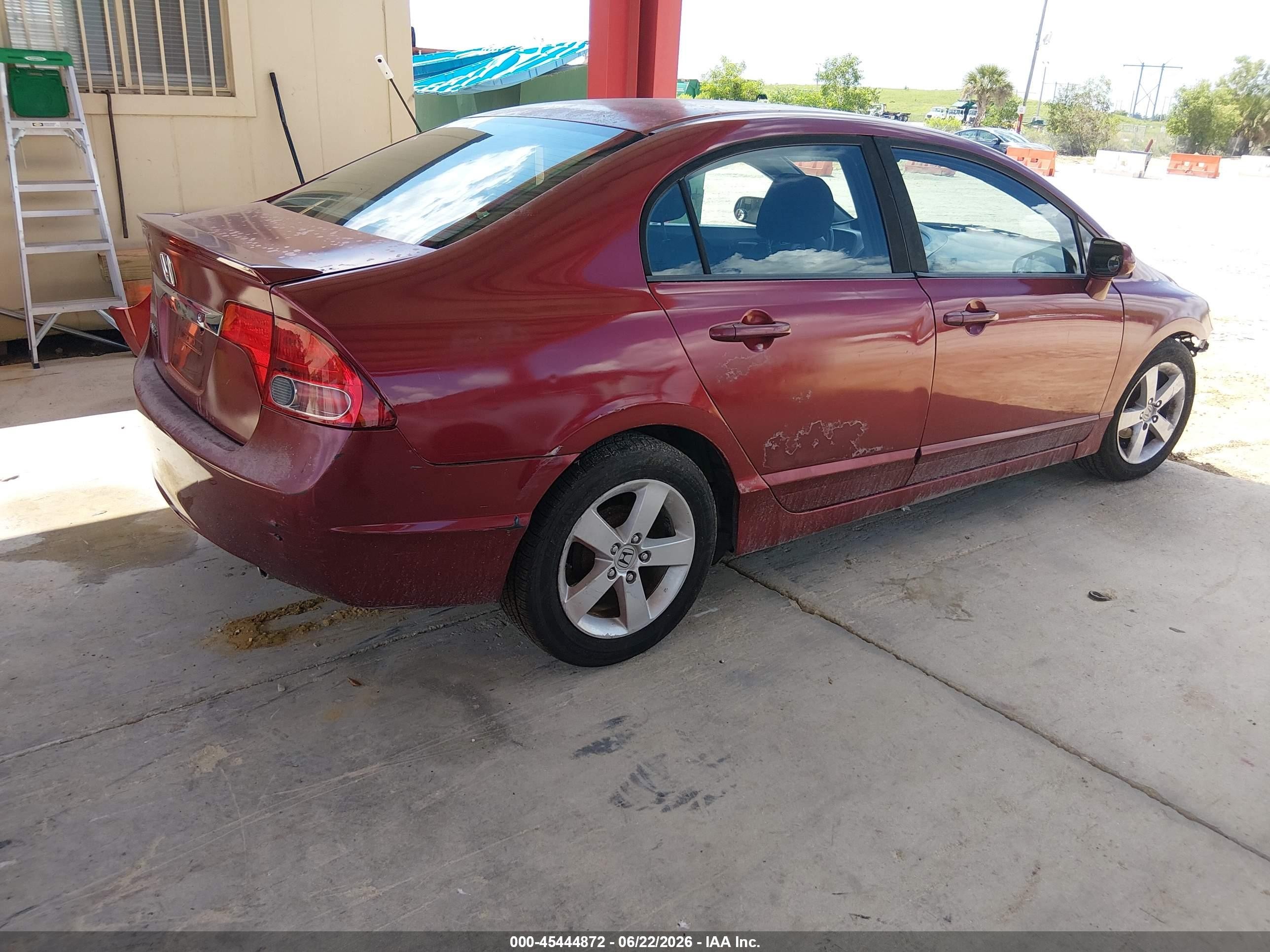 2011 Honda Civic Lx-s Red vin: 19XFA1F60BE015732