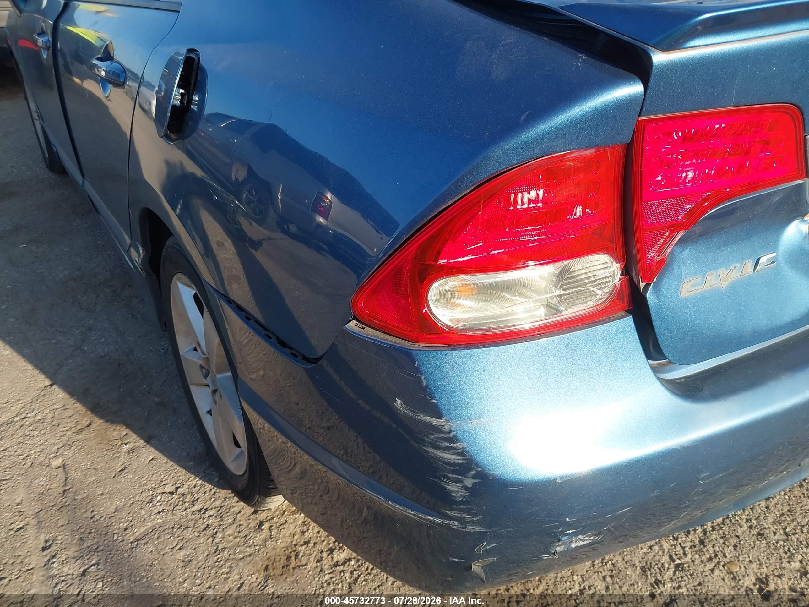 2010 Honda Civic Lx-s Light Blue vin: 19XFA1F61AE059382