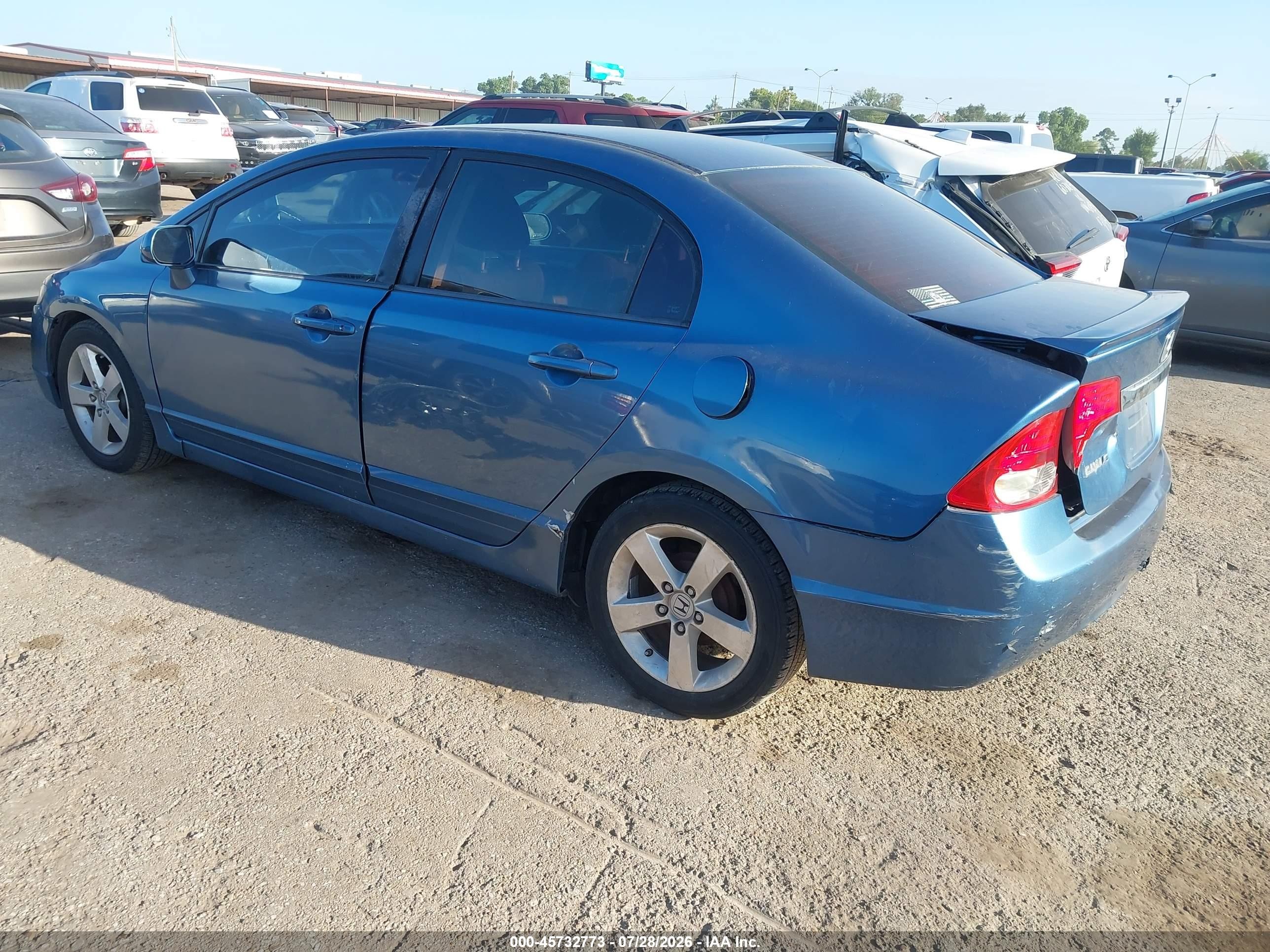 2010 Honda Civic Lx-s Light Blue vin: 19XFA1F61AE059382