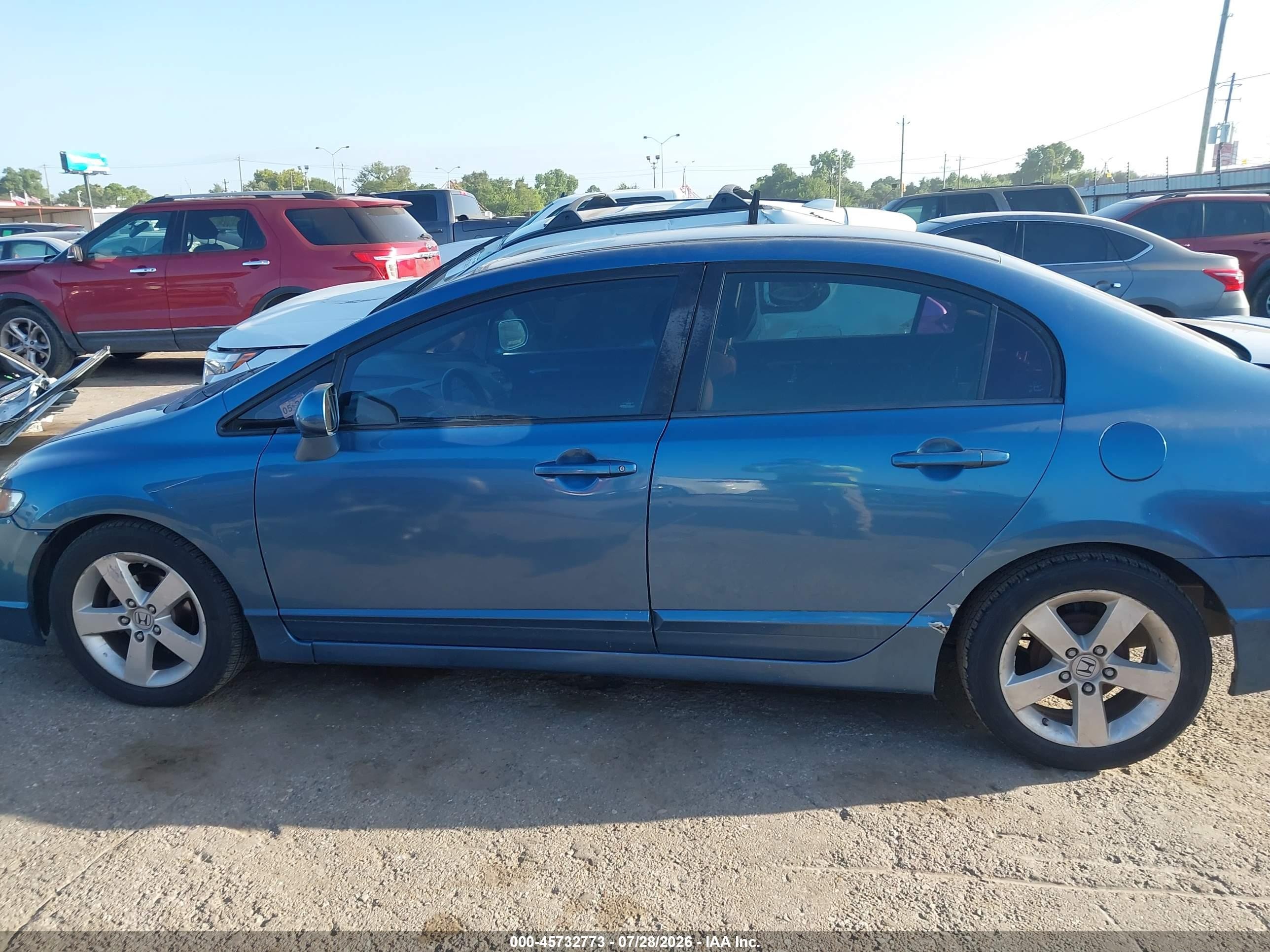 2010 Honda Civic Lx-s Light Blue vin: 19XFA1F61AE059382