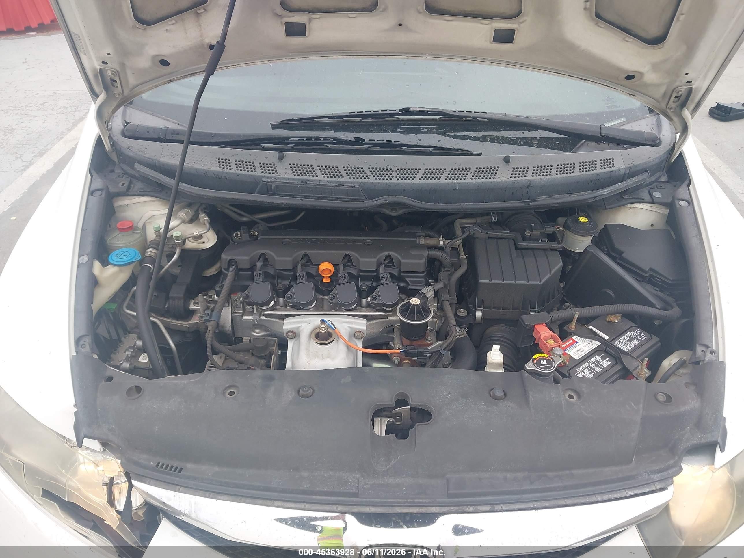 2010 Honda Civic Lx-s Белый vin: 19XFA1F61AE059639