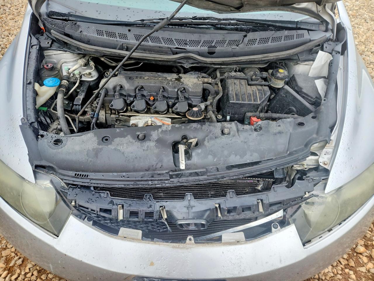 2011 Honda Civic Lx-s Серебряный vin: 19XFA1F61BE043085