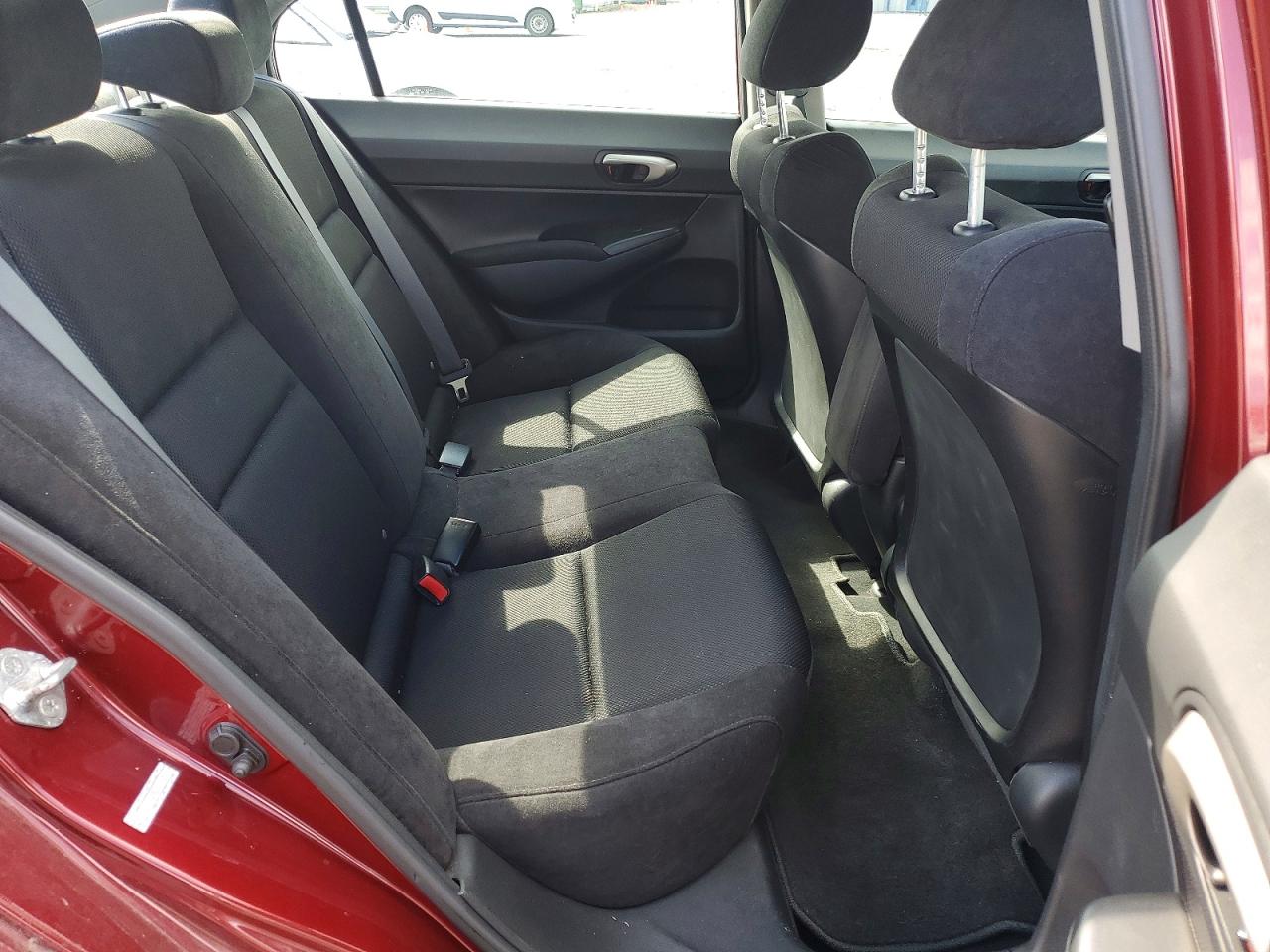 2010 Honda Civic Lx-s Red vin: 19XFA1F62AE010823