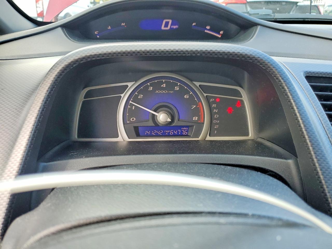 2010 Honda Civic Lx-s Red vin: 19XFA1F62AE010823