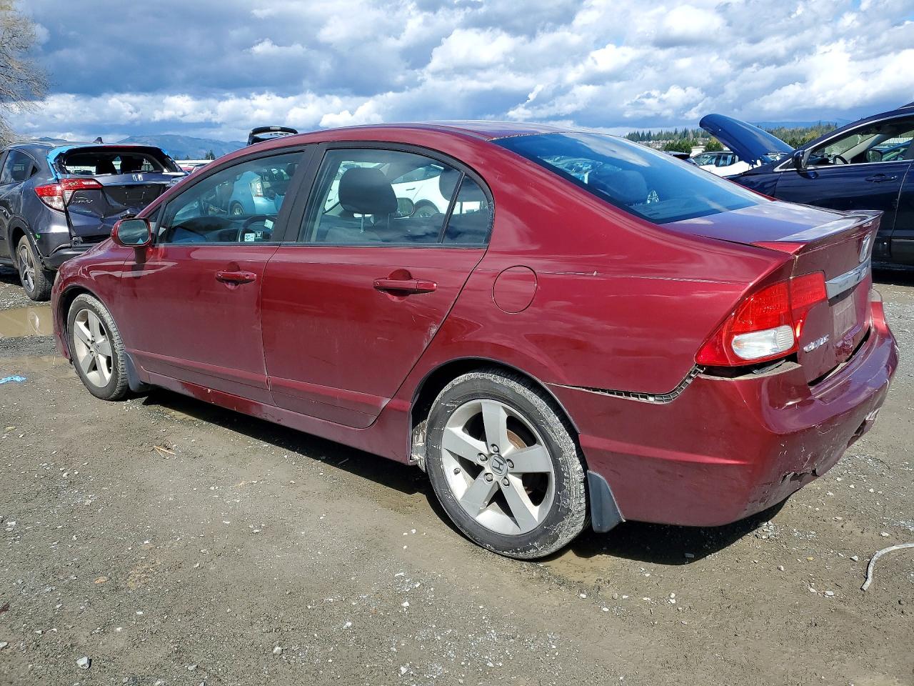 2010 Honda Civic Lx-s Red vin: 19XFA1F62AE010823