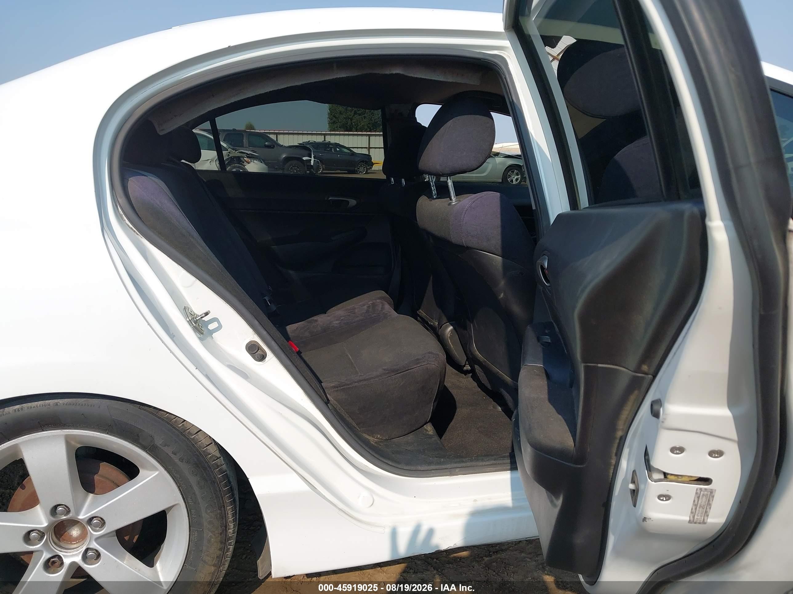 2010 Honda Civic Lx-s White vin: 19XFA1F62AE013320