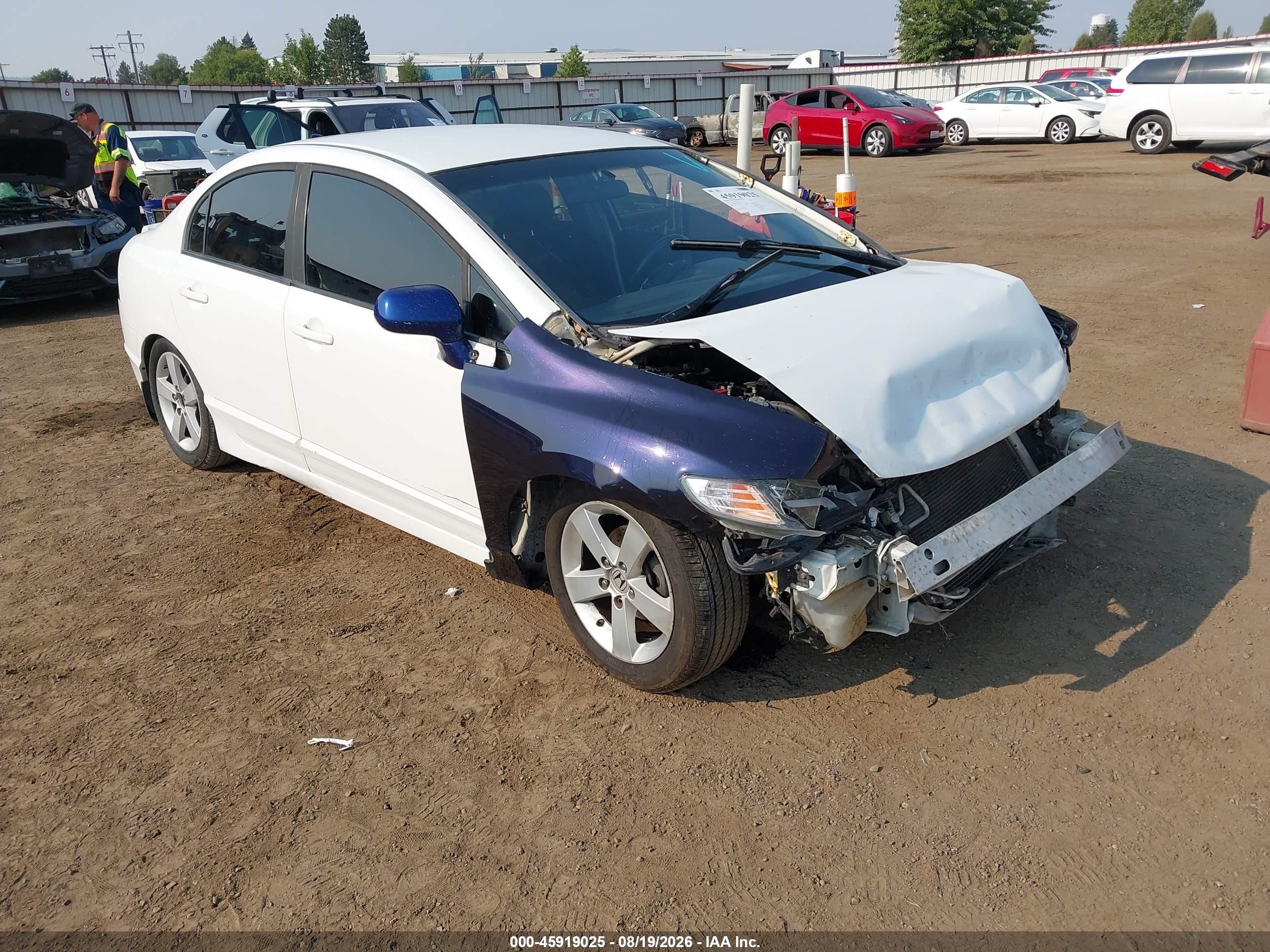 2010 Honda Civic Lx-s White vin: 19XFA1F62AE013320