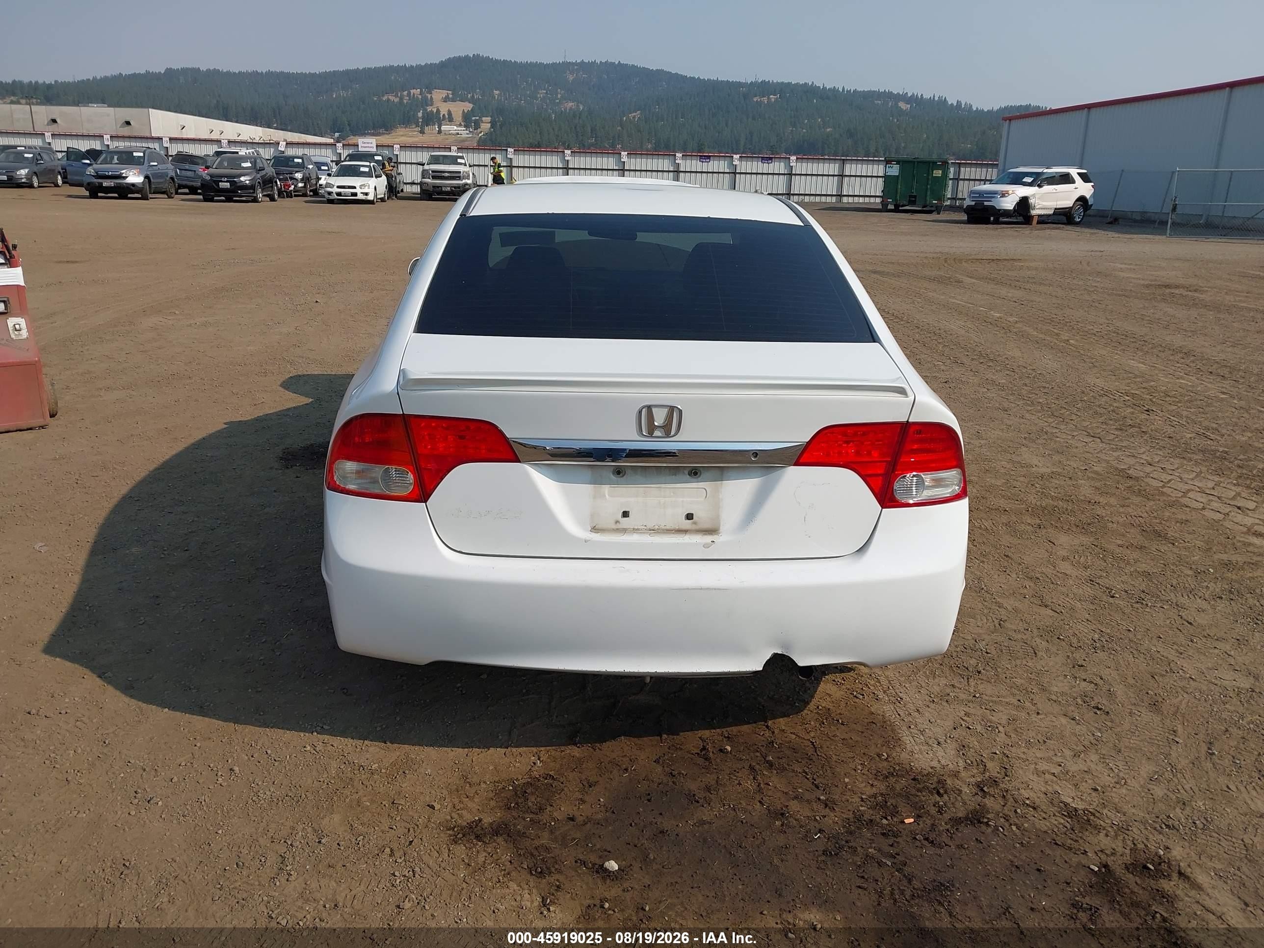2010 Honda Civic Lx-s White vin: 19XFA1F62AE013320