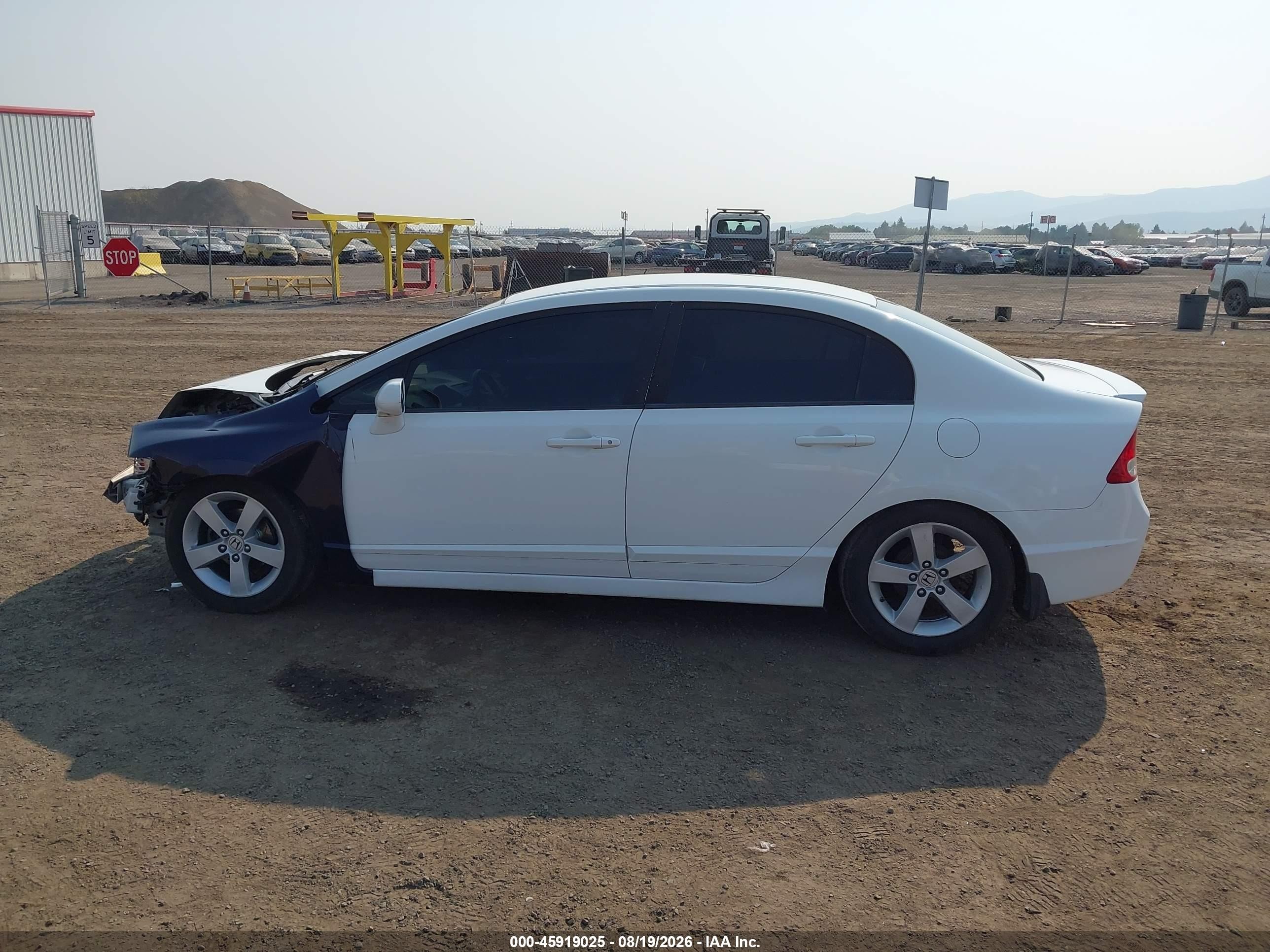 2010 Honda Civic Lx-s White vin: 19XFA1F62AE013320