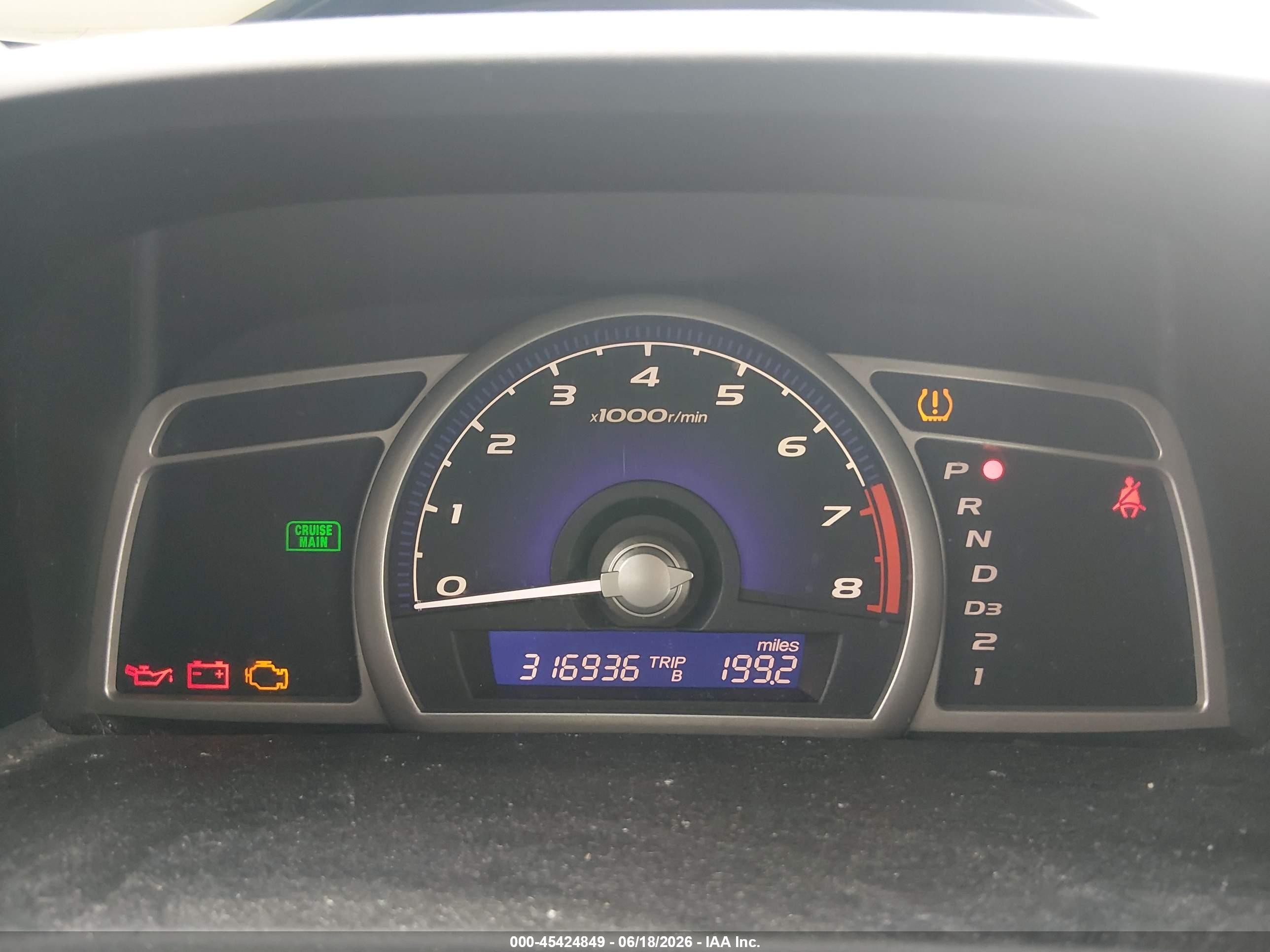 2010 Honda Civic Lx-s Red vin: 19XFA1F62AE017500