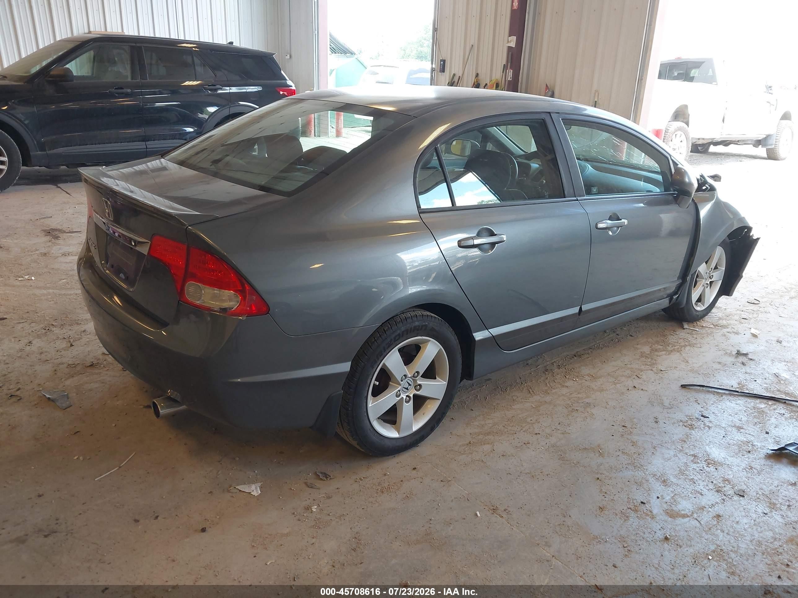 2010 Honda Civic Lx-s Серый vin: 19XFA1F62AE019408