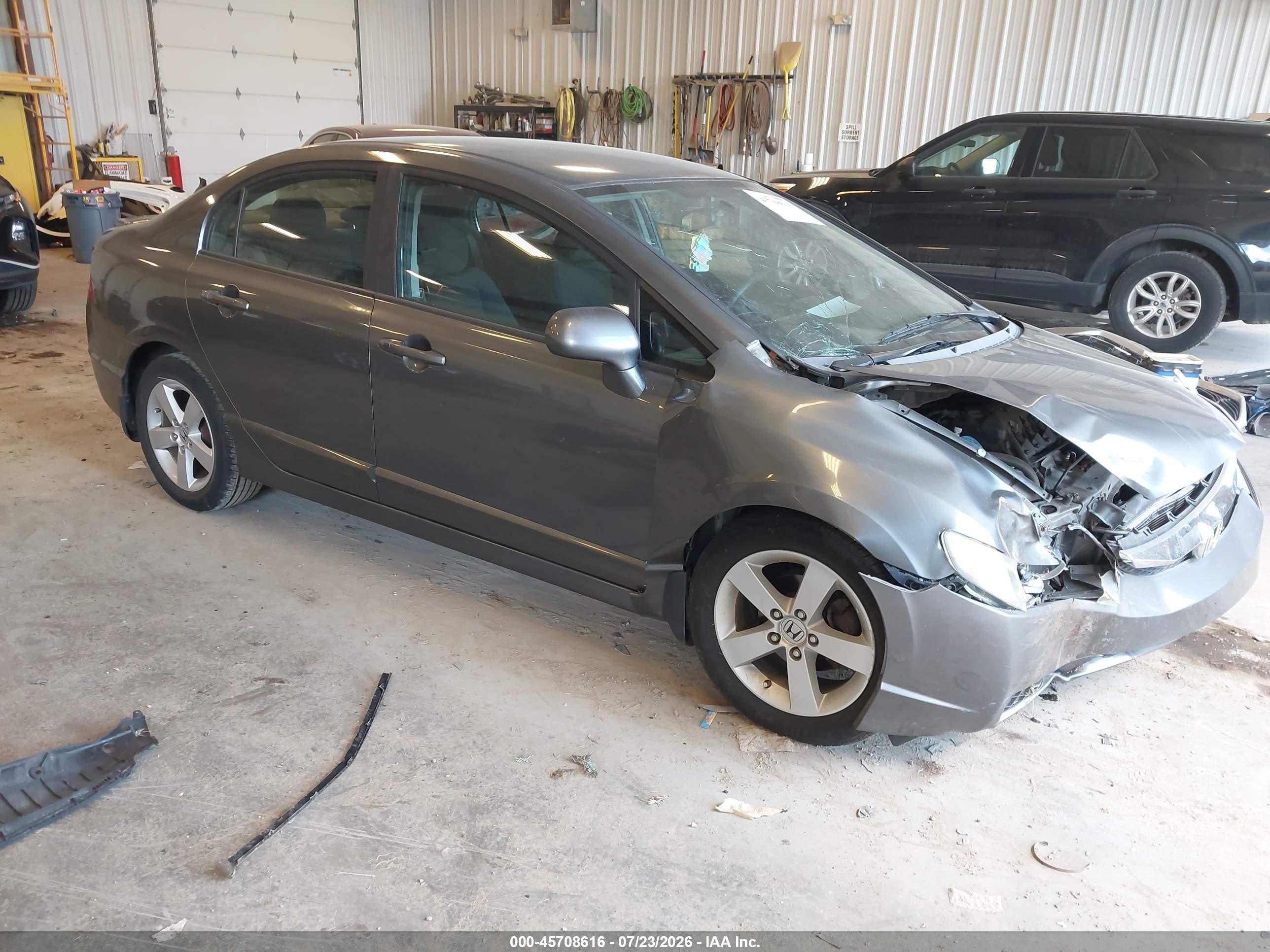 2010 Honda Civic Lx-s Серый vin: 19XFA1F62AE019408