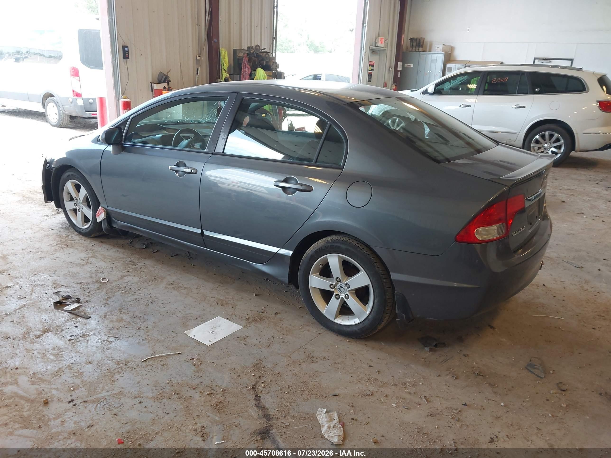 2010 Honda Civic Lx-s Серый vin: 19XFA1F62AE019408