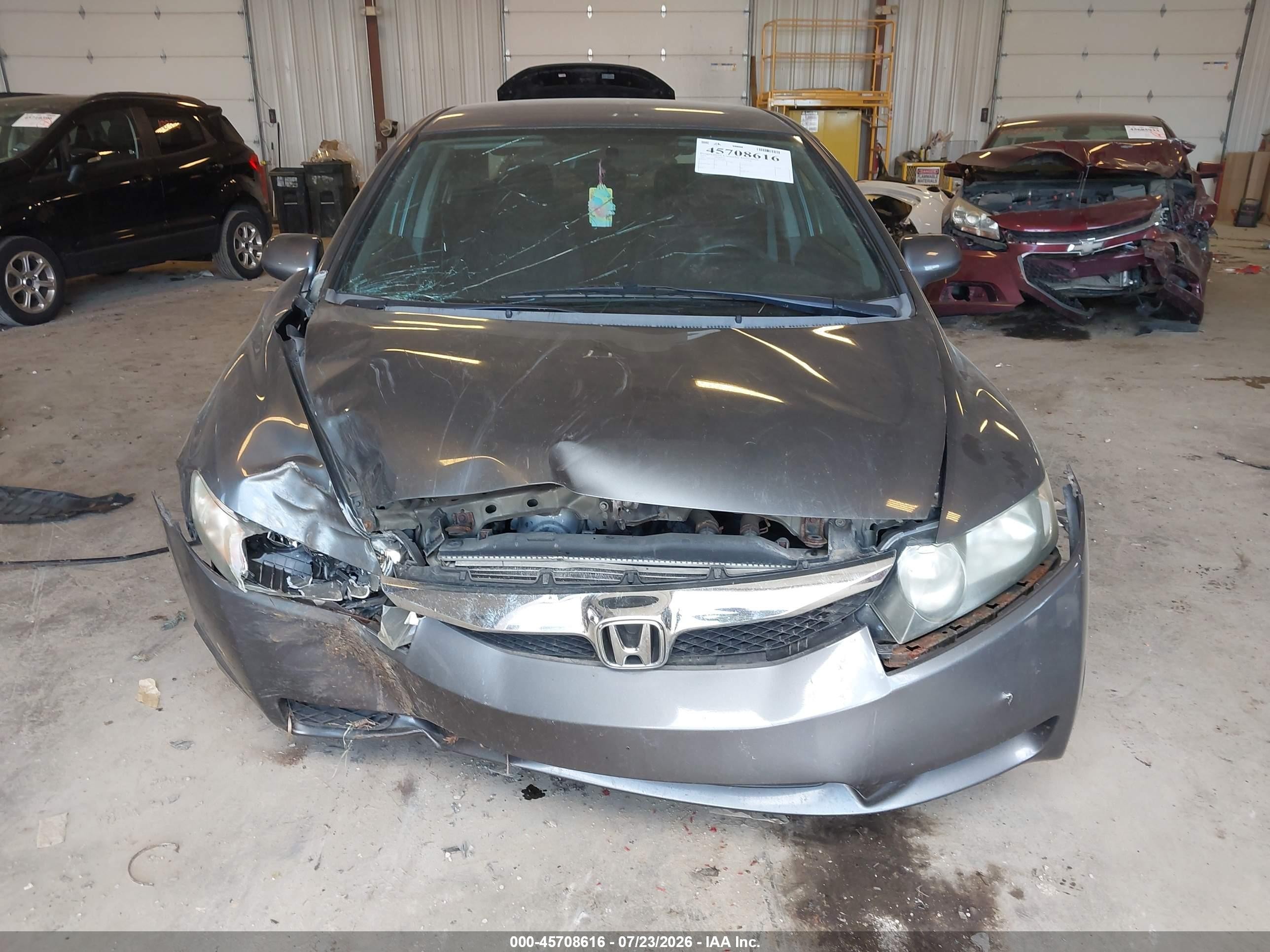 2010 Honda Civic Lx-s Серый vin: 19XFA1F62AE019408
