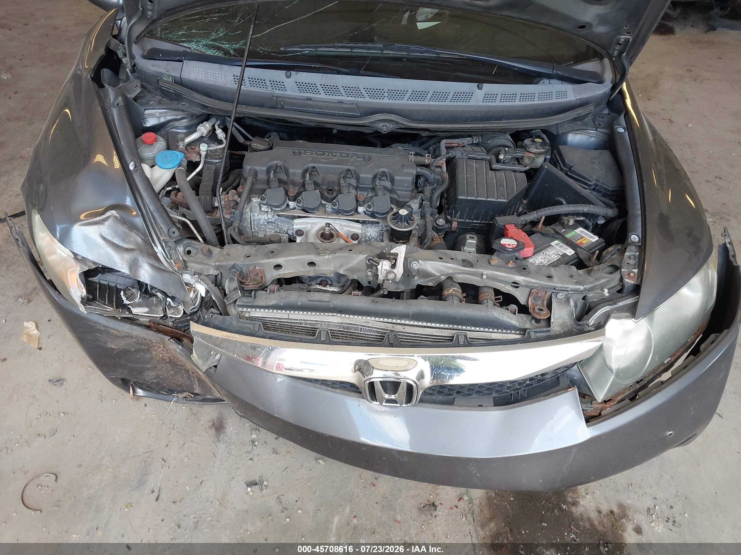 2010 Honda Civic Lx-s Серый vin: 19XFA1F62AE019408