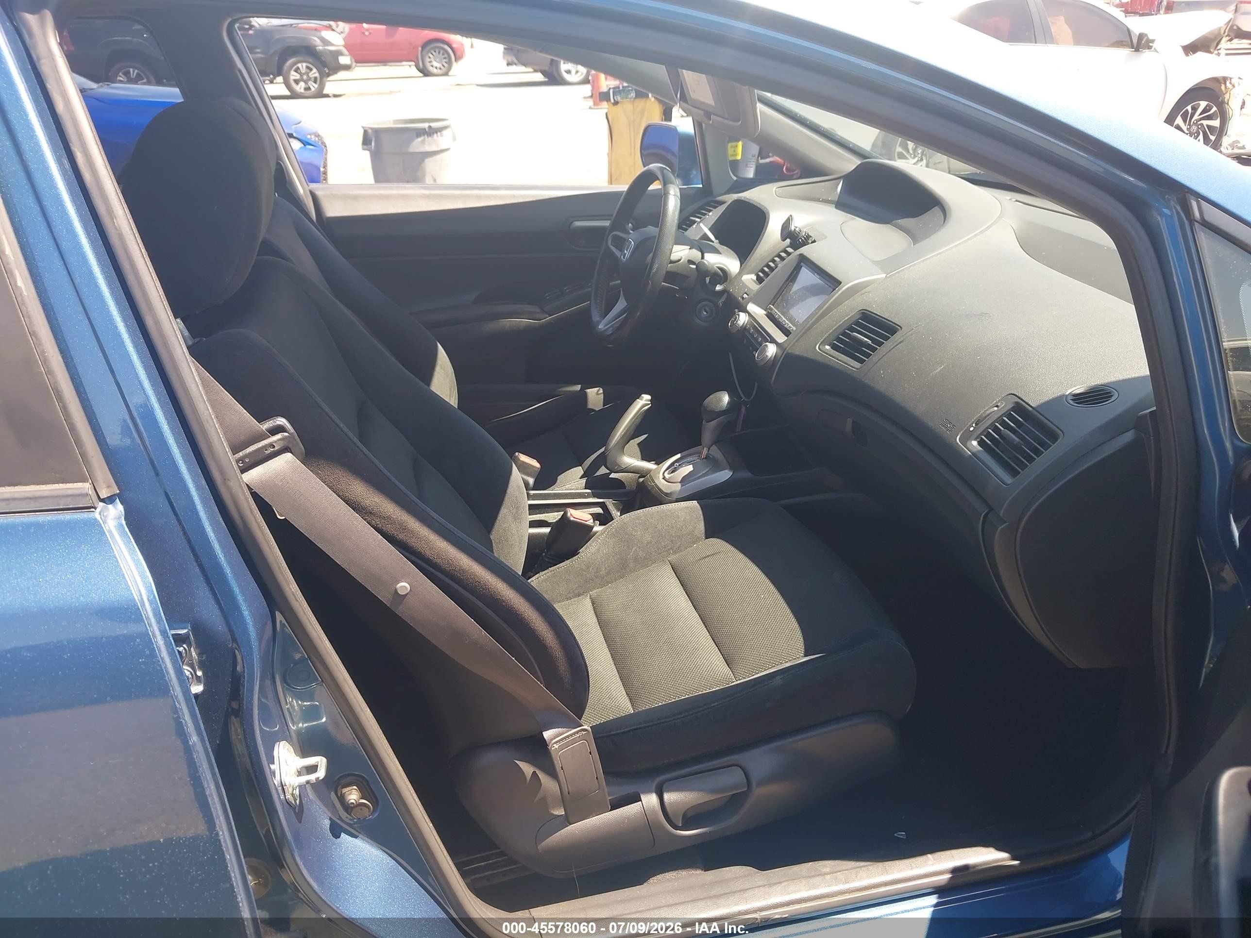 2010 Honda Civic Lx-s Blue vin: 19XFA1F62AE065207