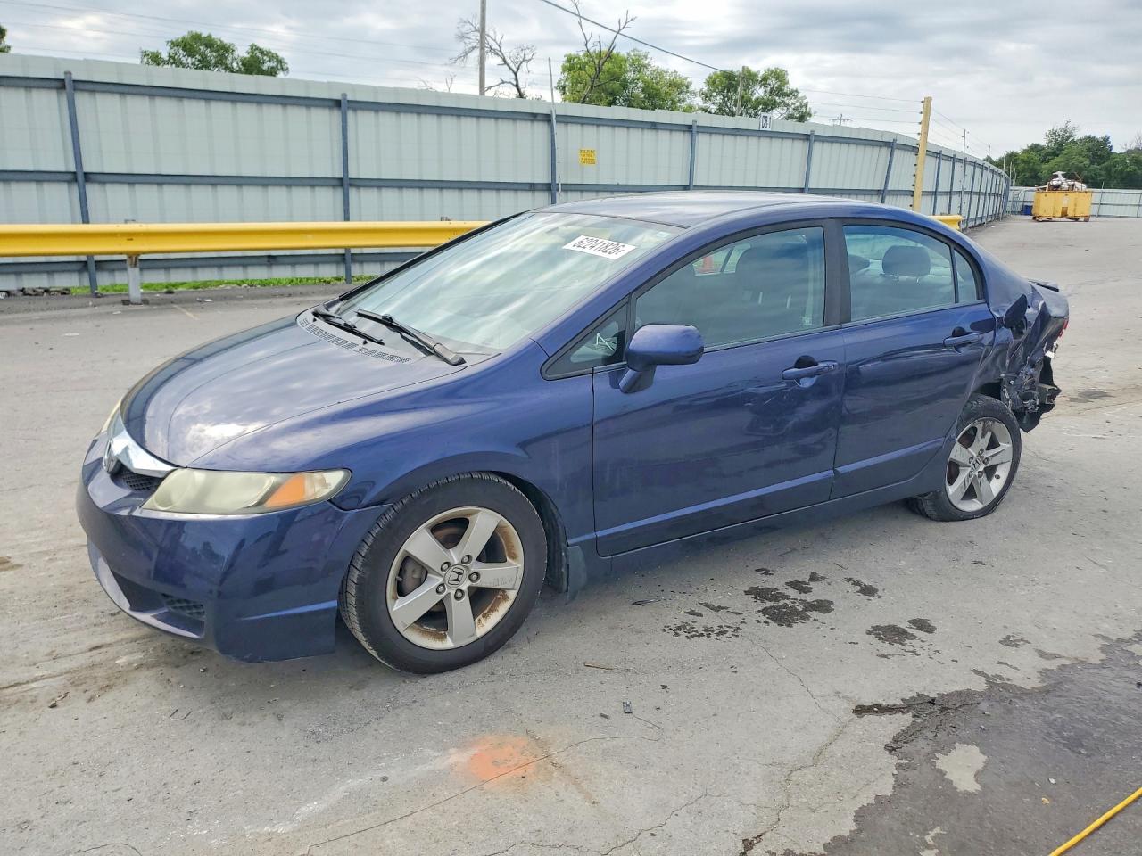 2010 Honda Civic Lx-s Blue vin: 19XFA1F63AE018901