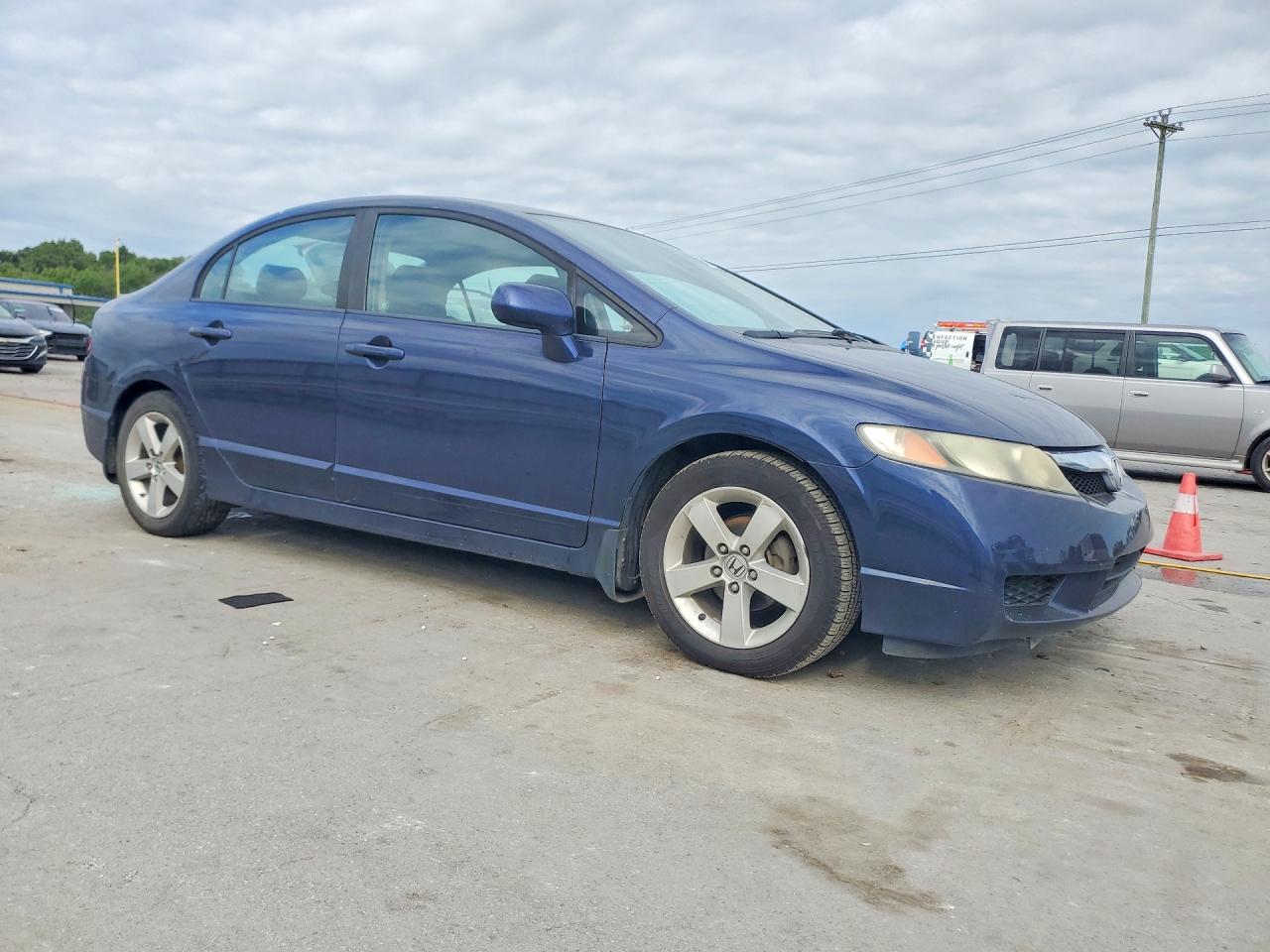 2010 Honda Civic Lx-s Blue vin: 19XFA1F63AE018901