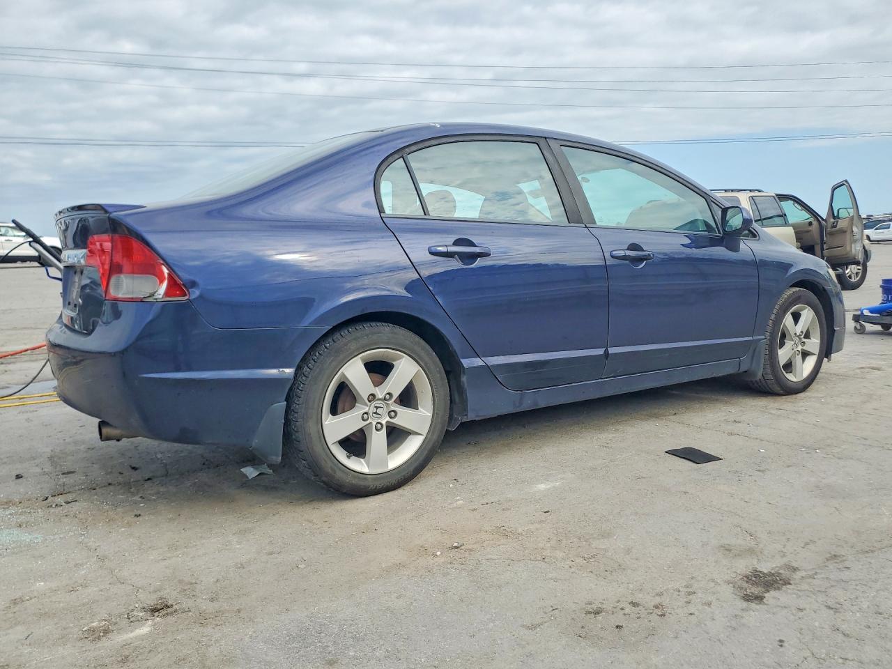 2010 Honda Civic Lx-s Blue vin: 19XFA1F63AE018901