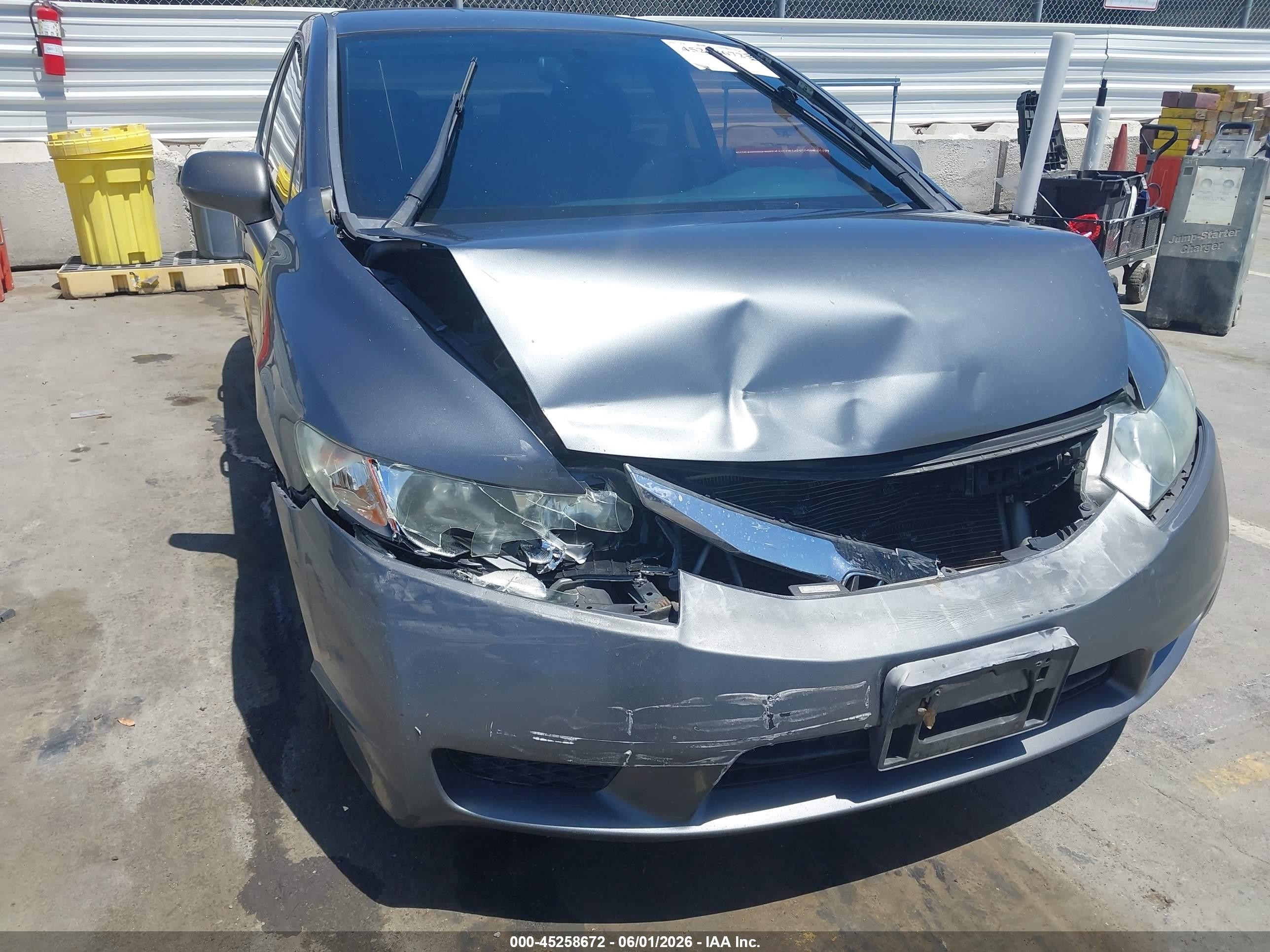 2010 Honda Civic Lx-s Gray vin: 19XFA1F63AE083327