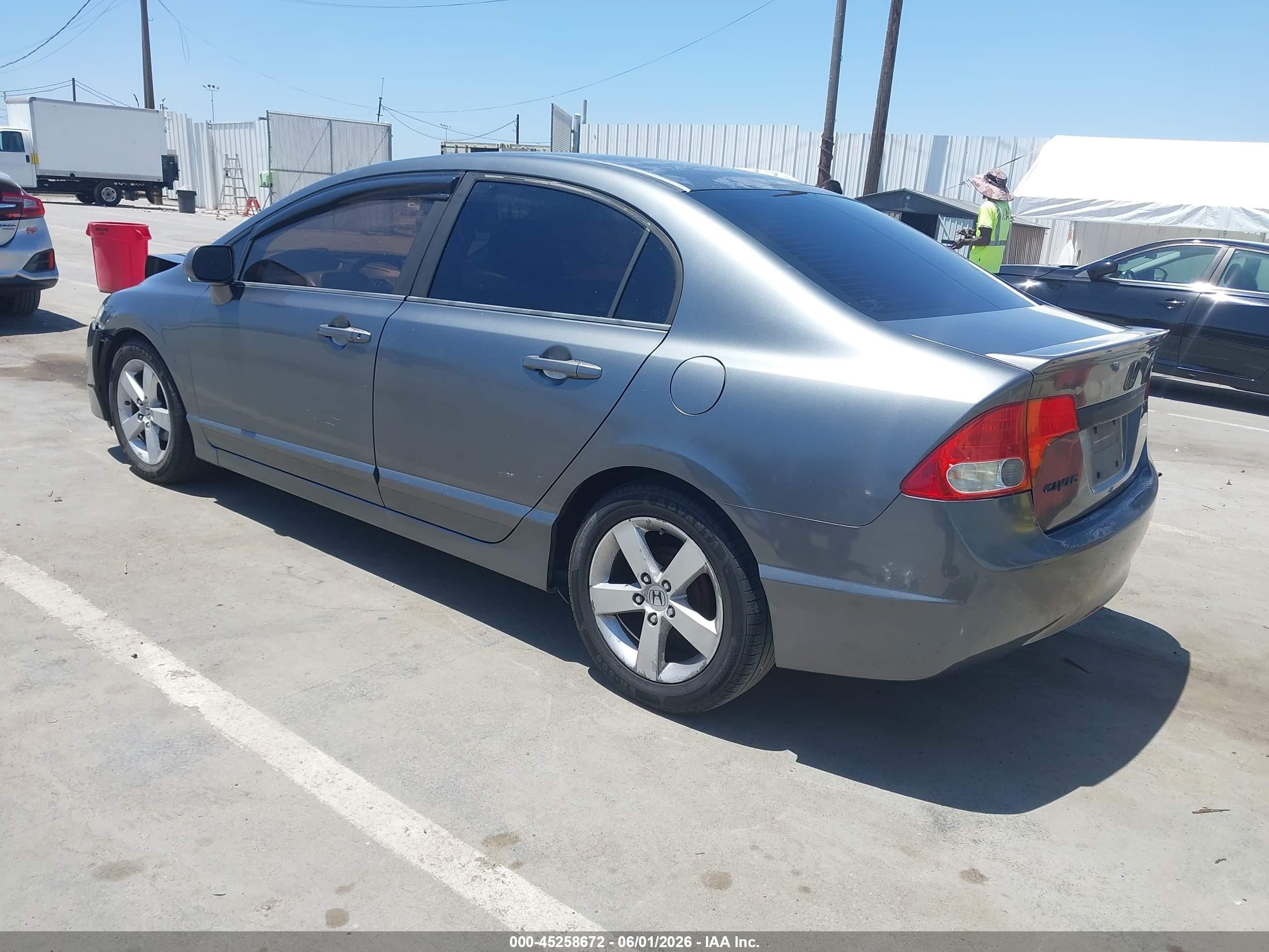 2010 Honda Civic Lx-s Gray vin: 19XFA1F63AE083327