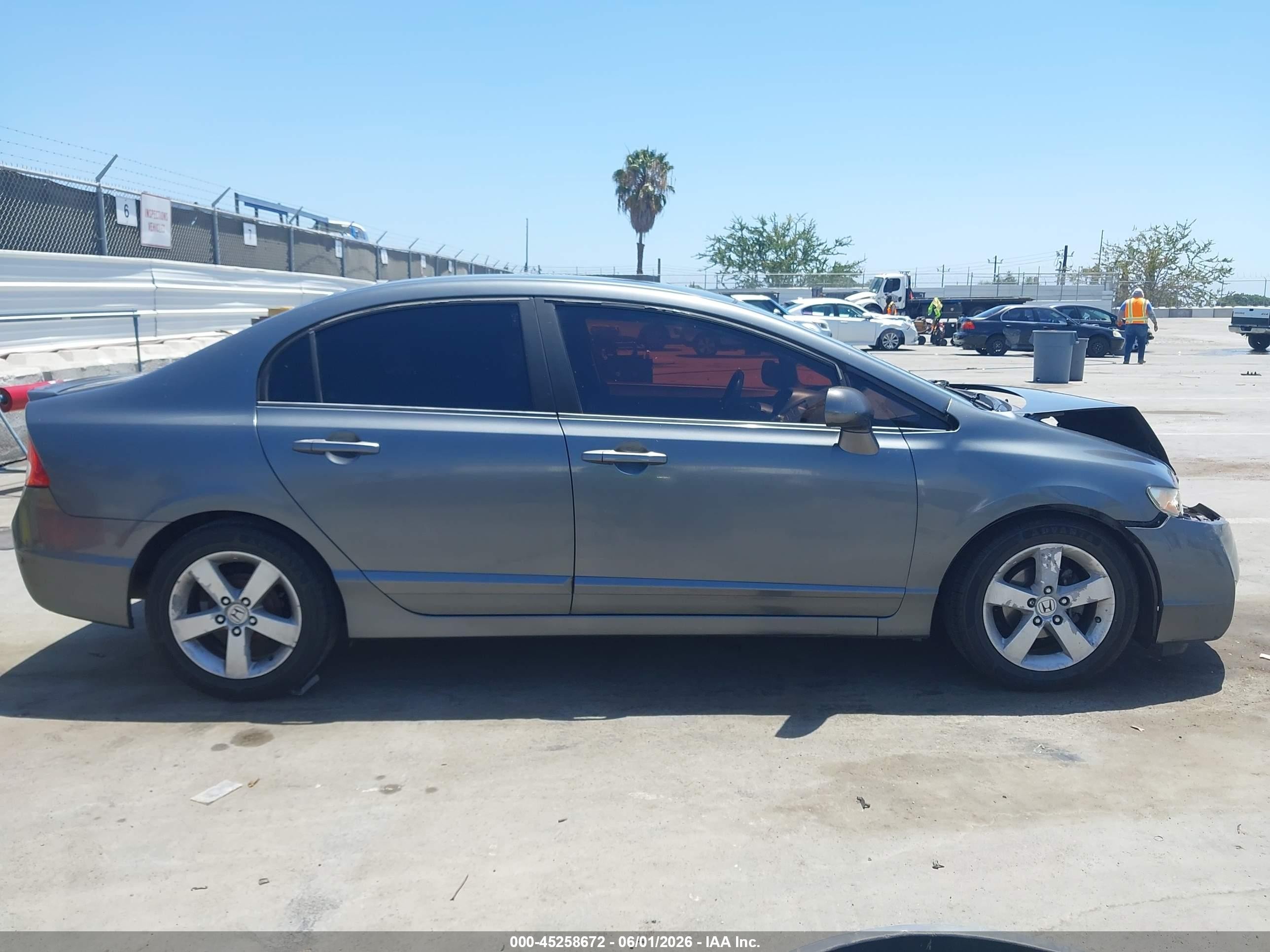 2010 Honda Civic Lx-s Gray vin: 19XFA1F63AE083327