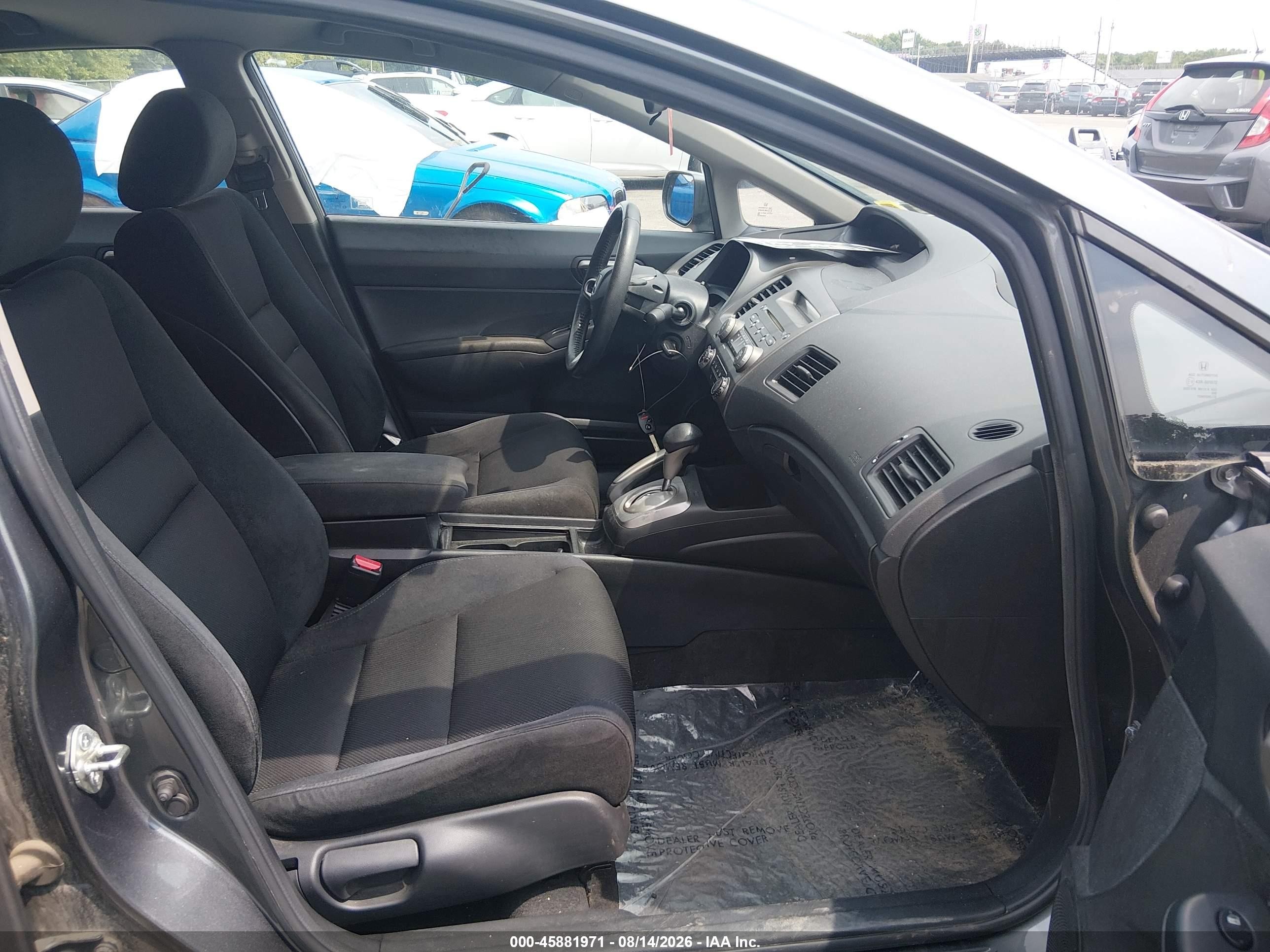 2011 Honda Civic Lx-s Gray vin: 19XFA1F63BE012484