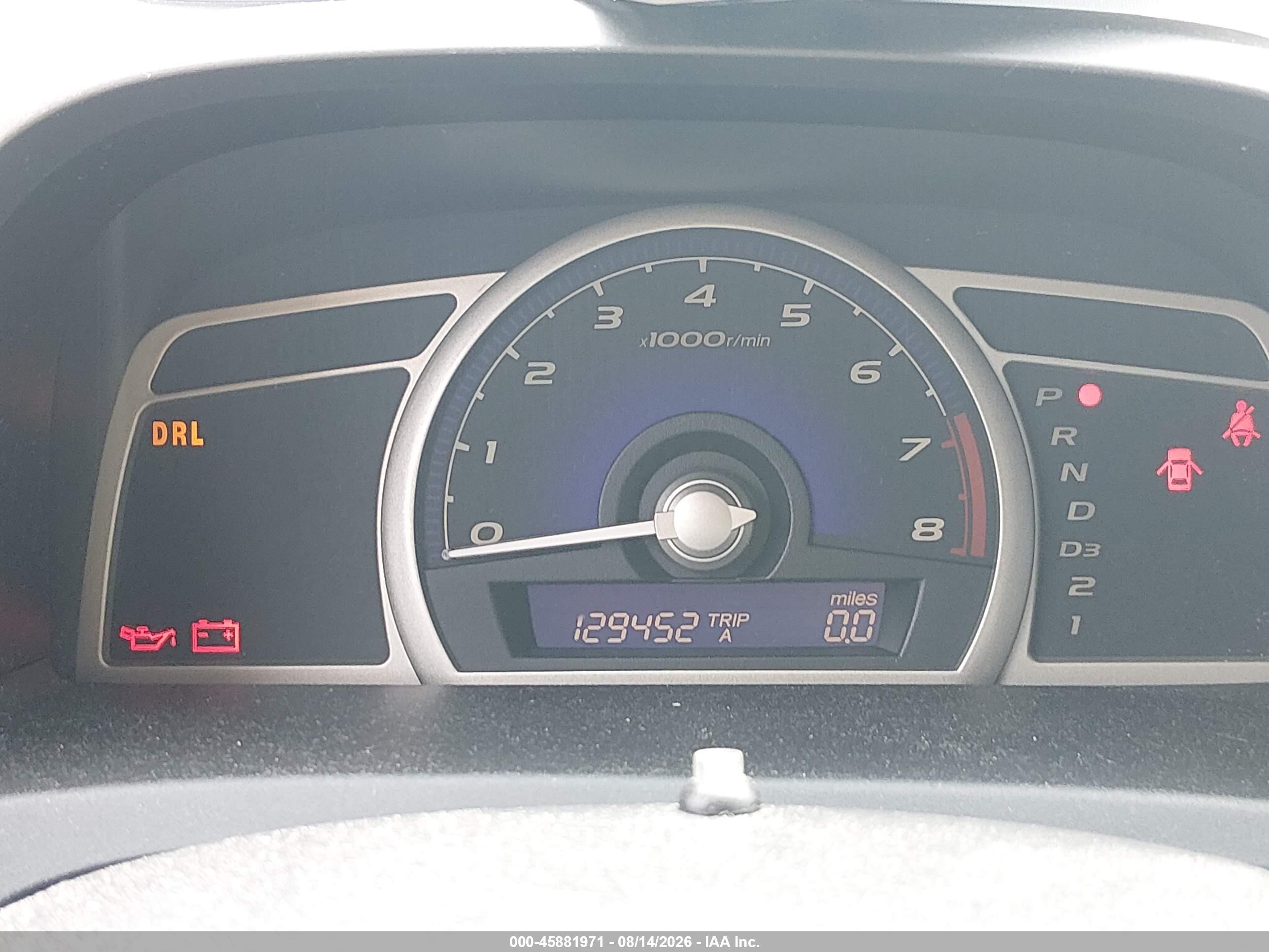 2011 Honda Civic Lx-s Gray vin: 19XFA1F63BE012484