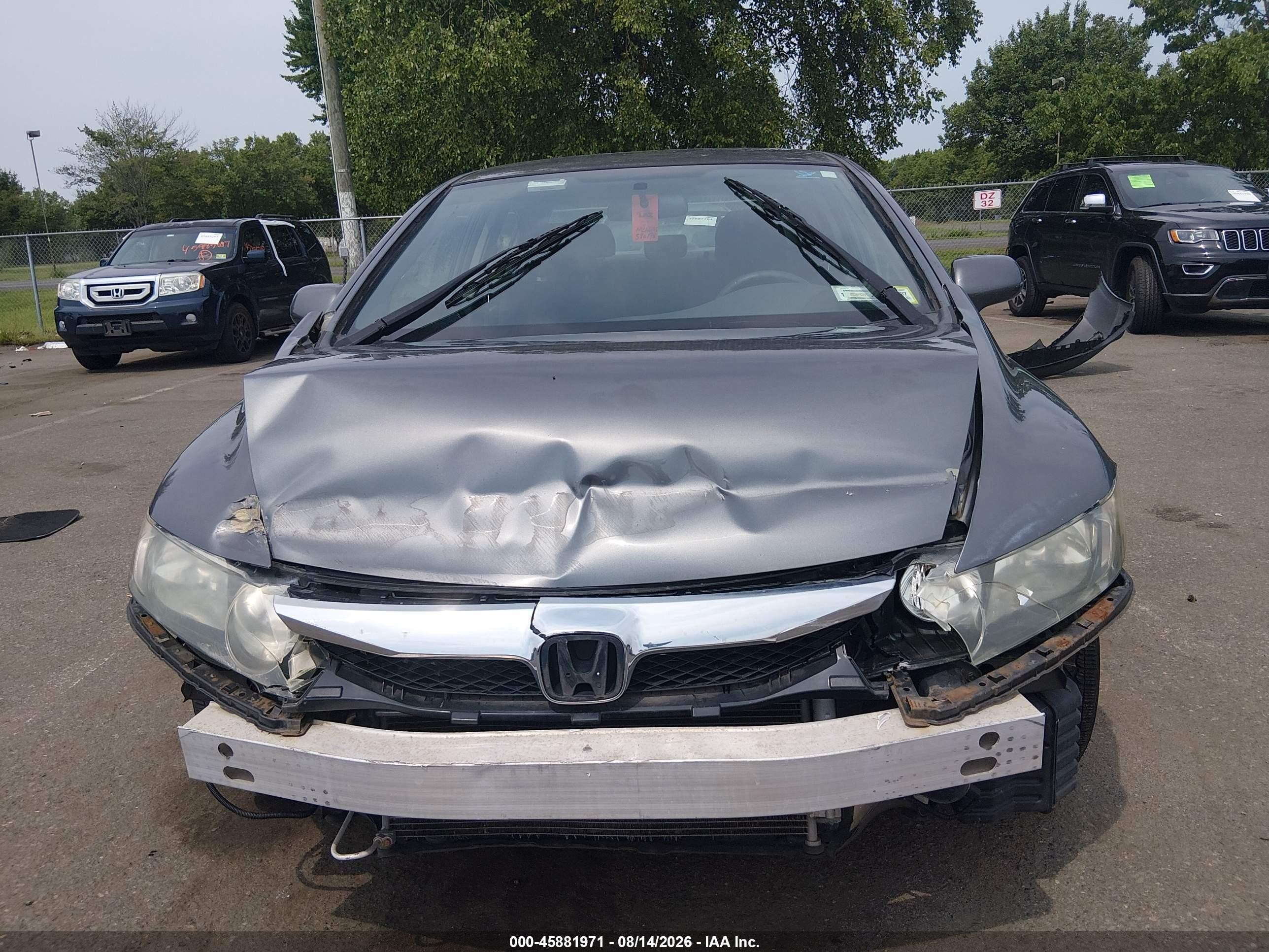 2011 Honda Civic Lx-s Gray vin: 19XFA1F63BE012484