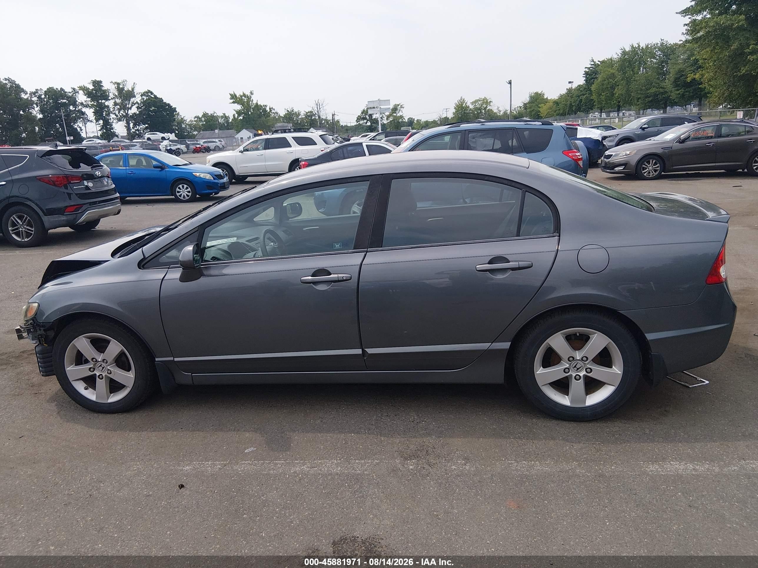 2011 Honda Civic Lx-s Gray vin: 19XFA1F63BE012484