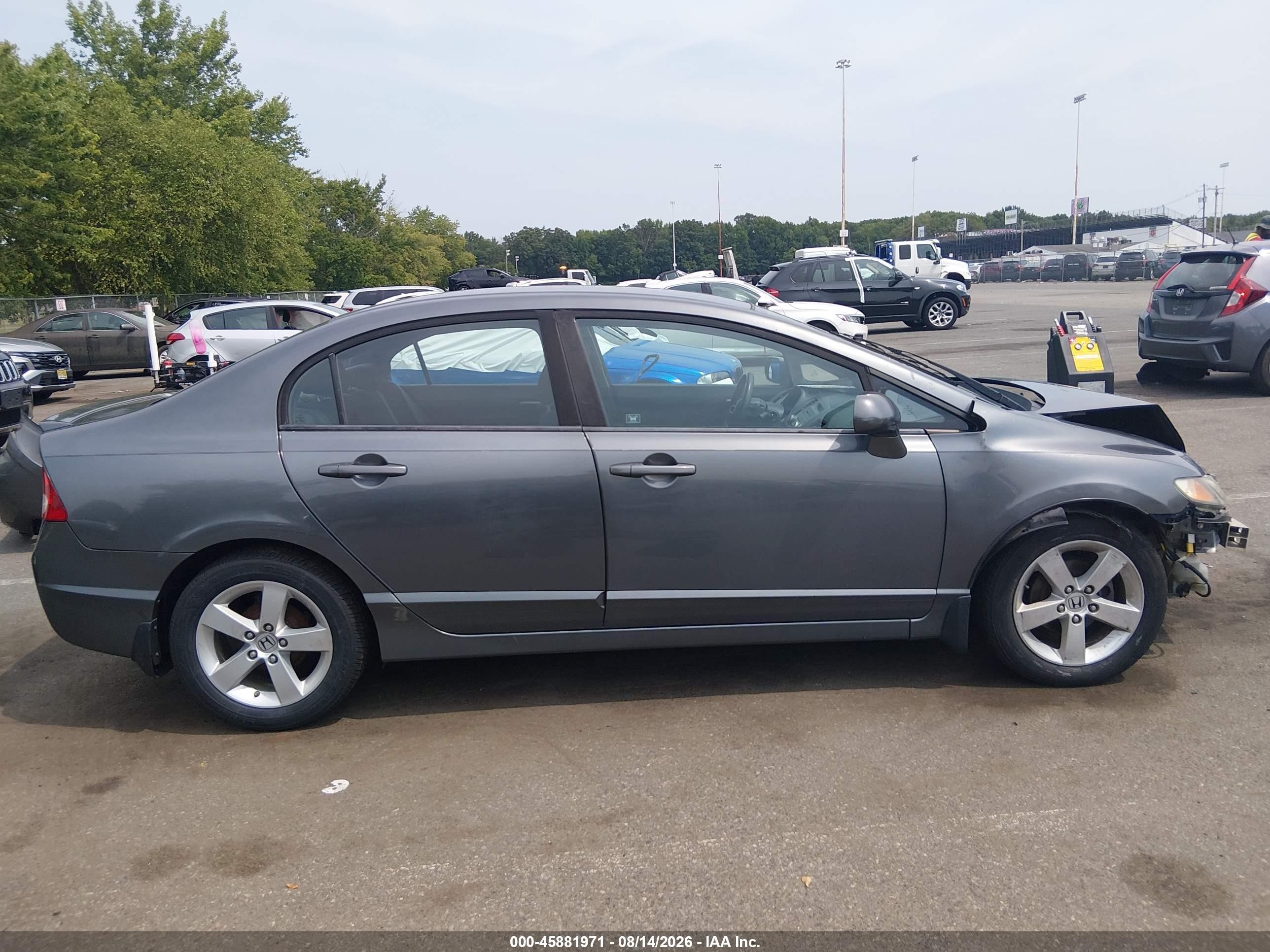 2011 Honda Civic Lx-s Gray vin: 19XFA1F63BE012484