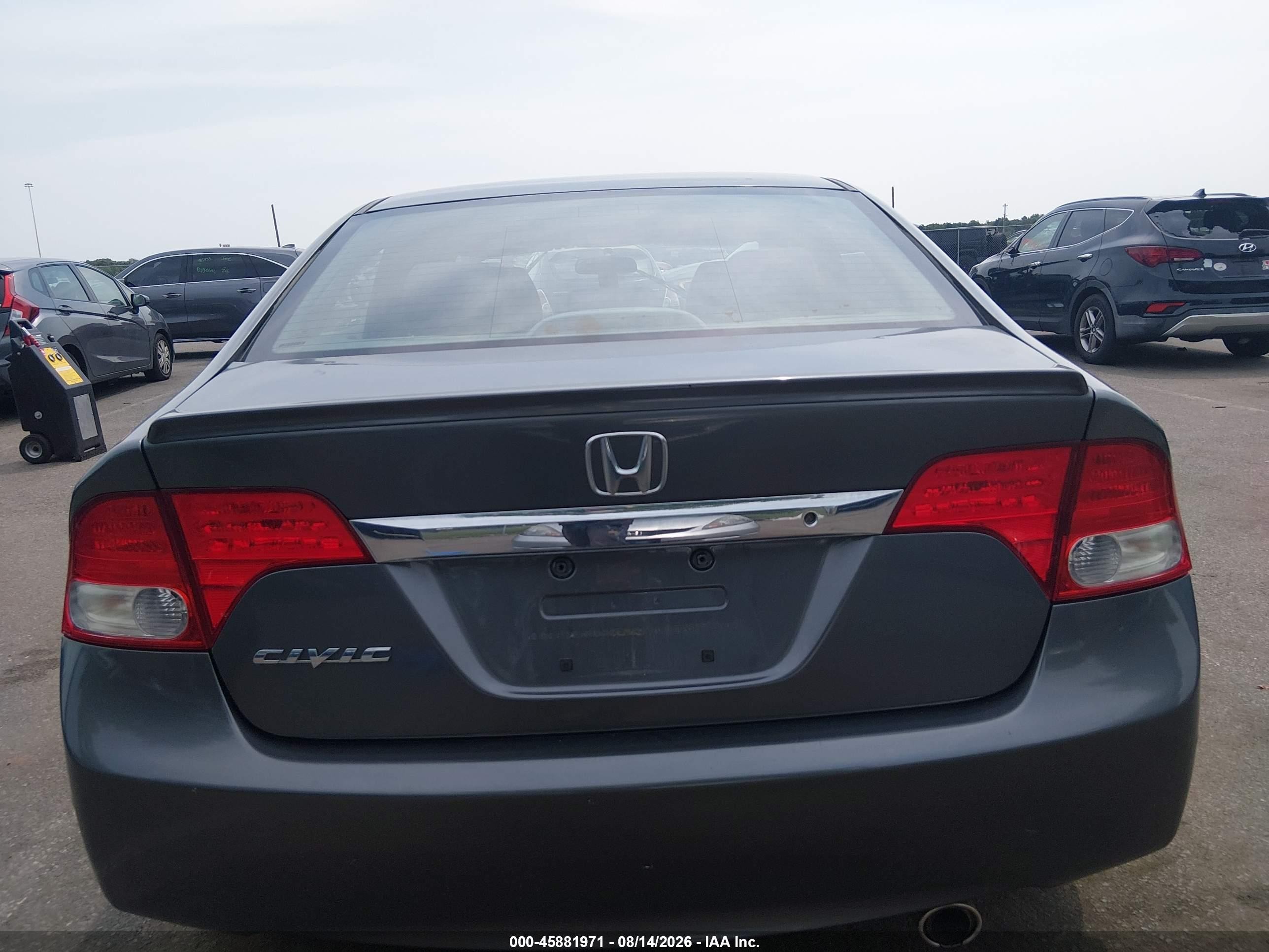 2011 Honda Civic Lx-s Gray vin: 19XFA1F63BE012484