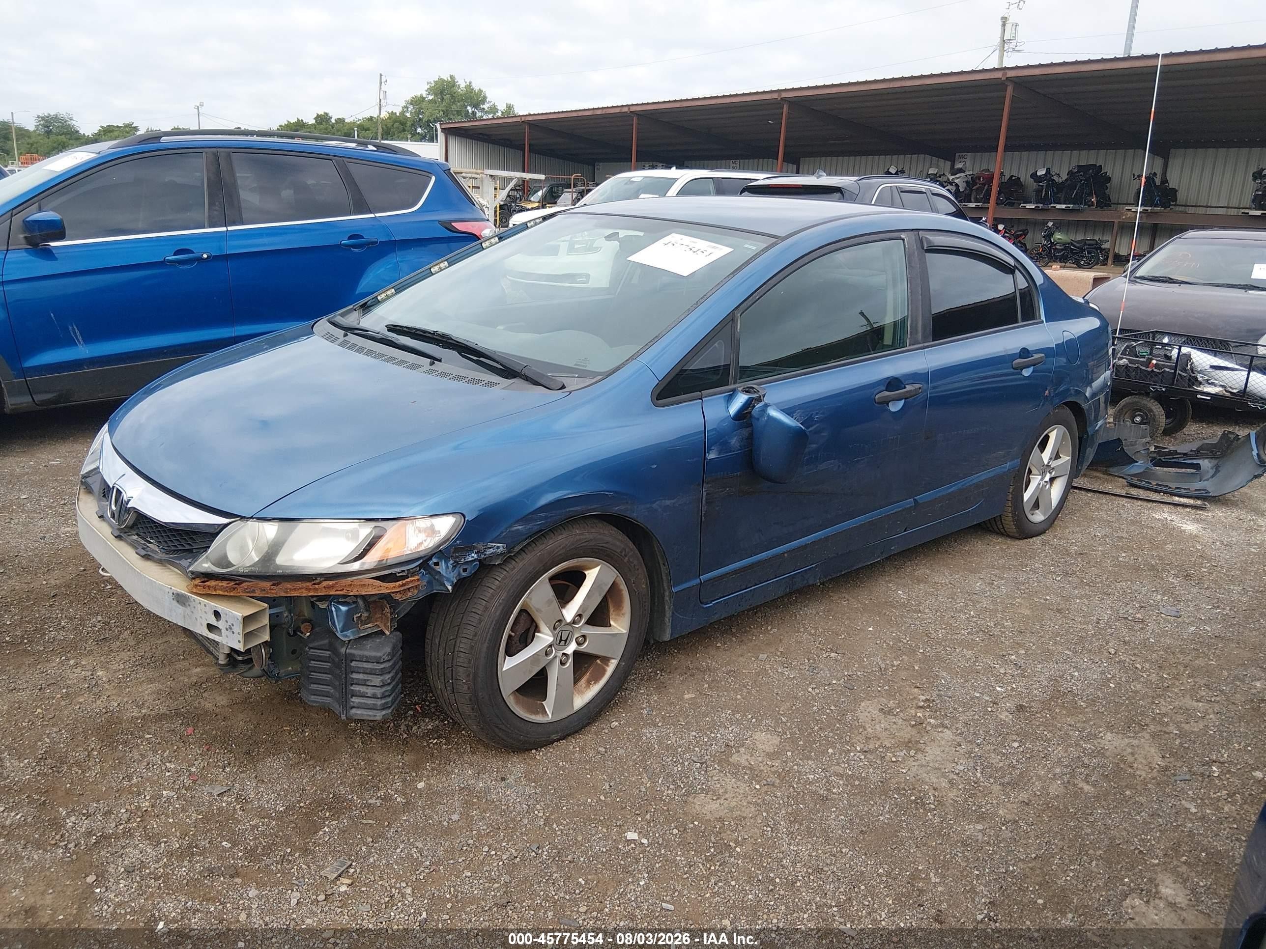 2011 Honda Civic Lx-s Light Blue vin: 19XFA1F63BE030371