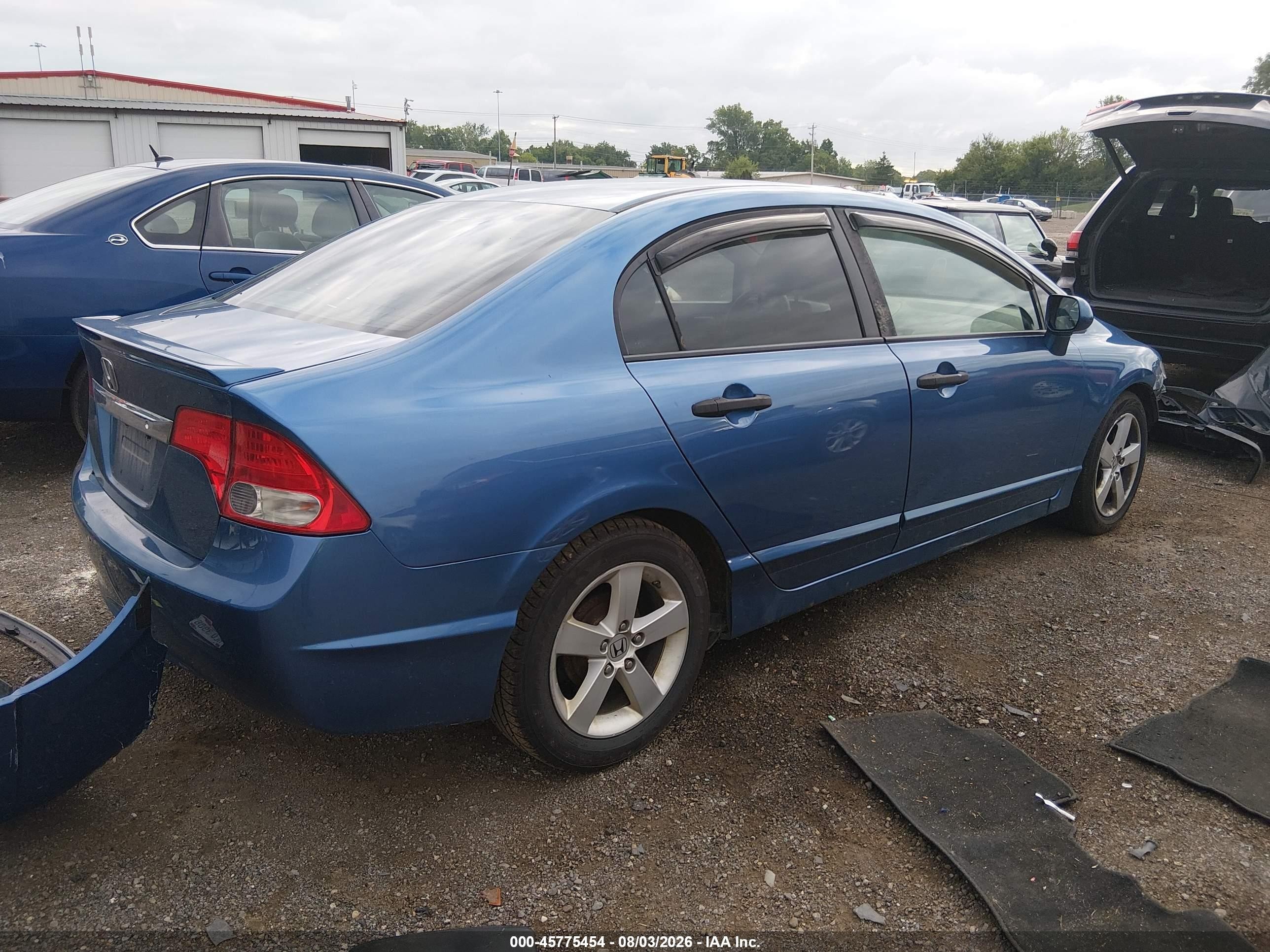 2011 Honda Civic Lx-s Light Blue vin: 19XFA1F63BE030371