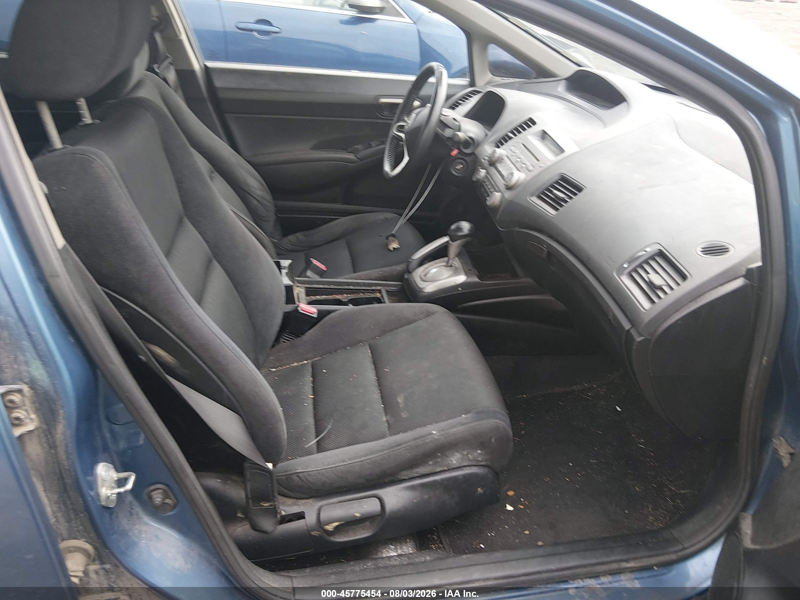 2011 Honda Civic Lx-s Light Blue vin: 19XFA1F63BE030371