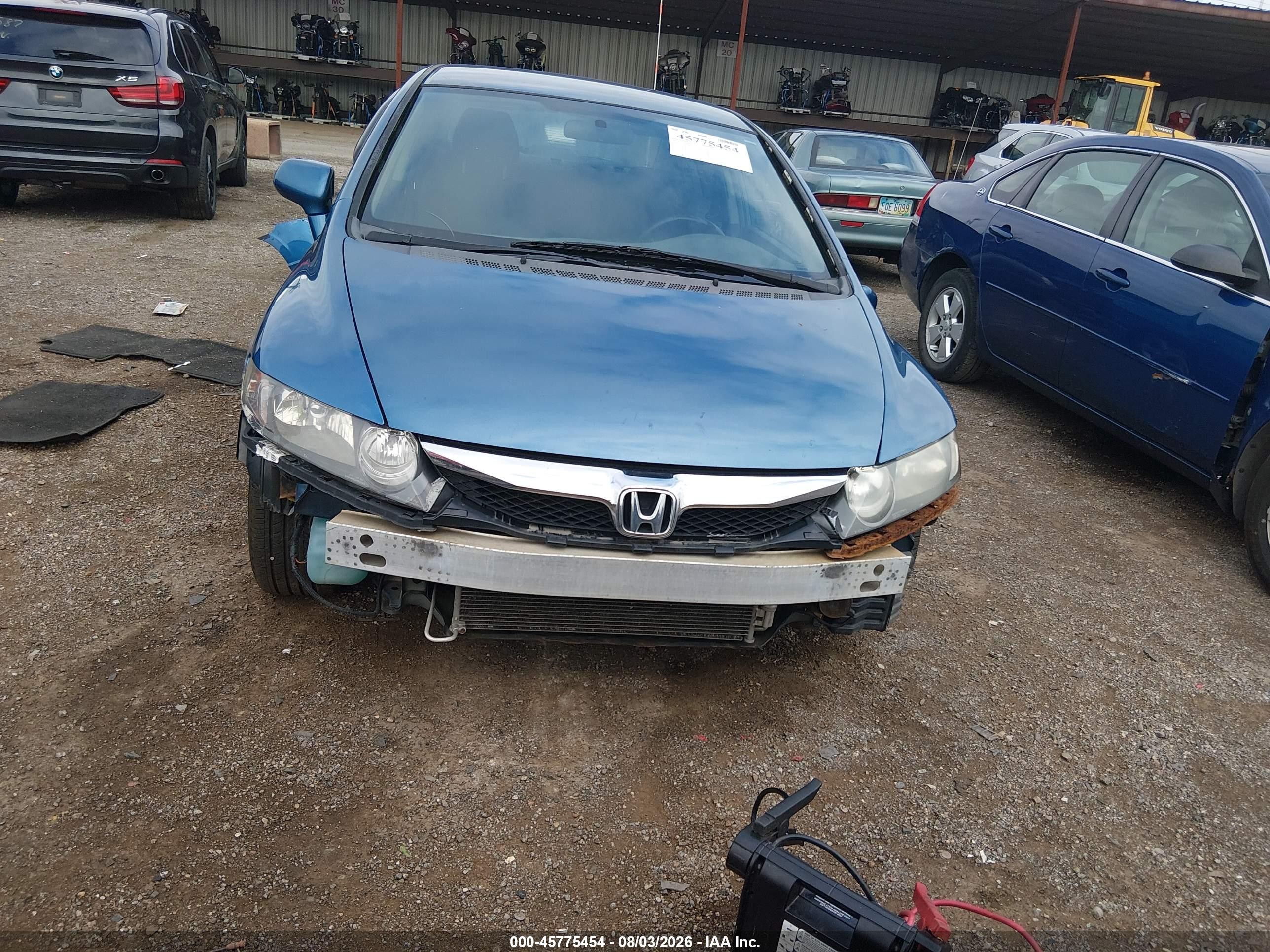 2011 Honda Civic Lx-s Light Blue vin: 19XFA1F63BE030371