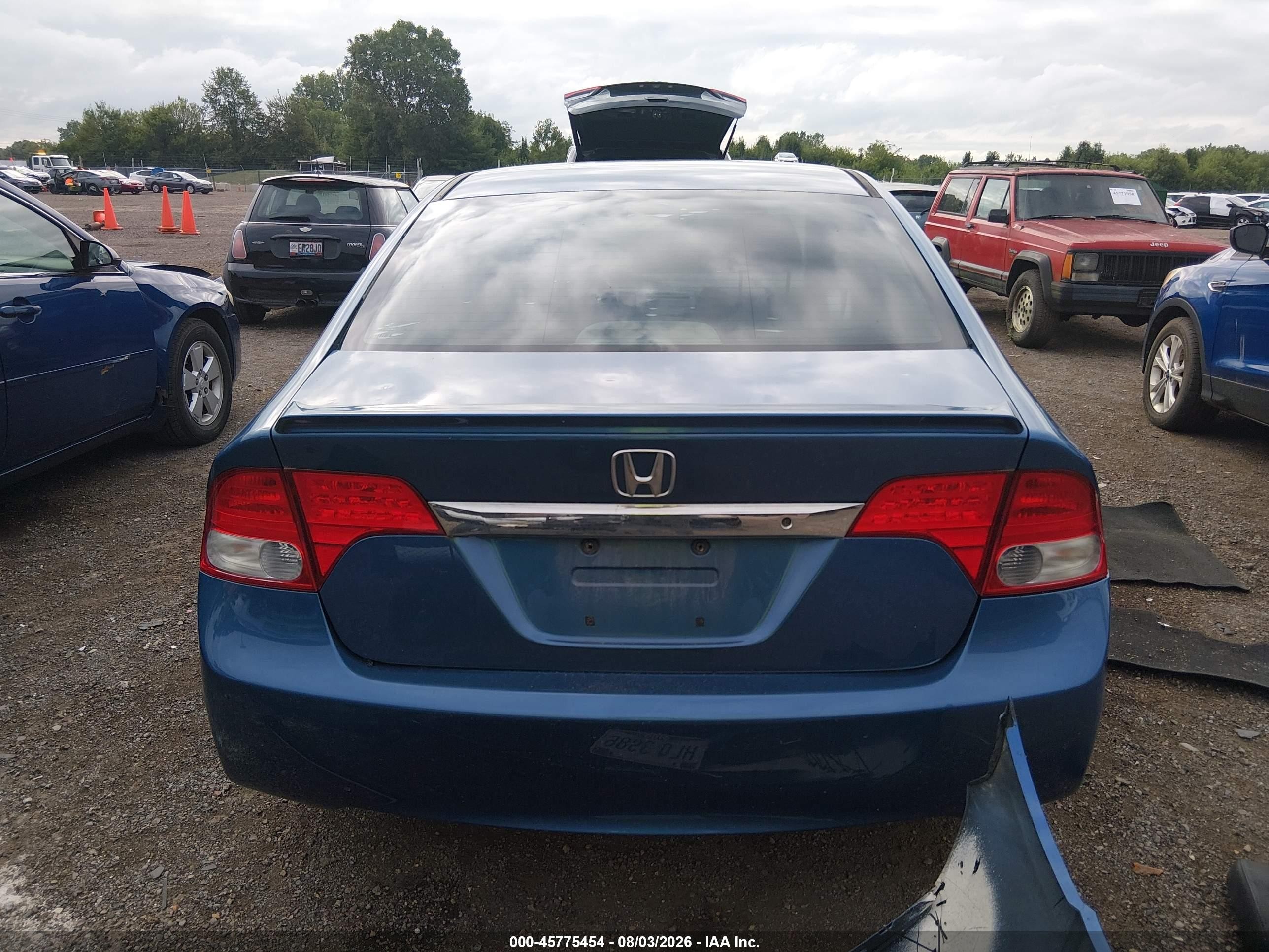 2011 Honda Civic Lx-s Light Blue vin: 19XFA1F63BE030371